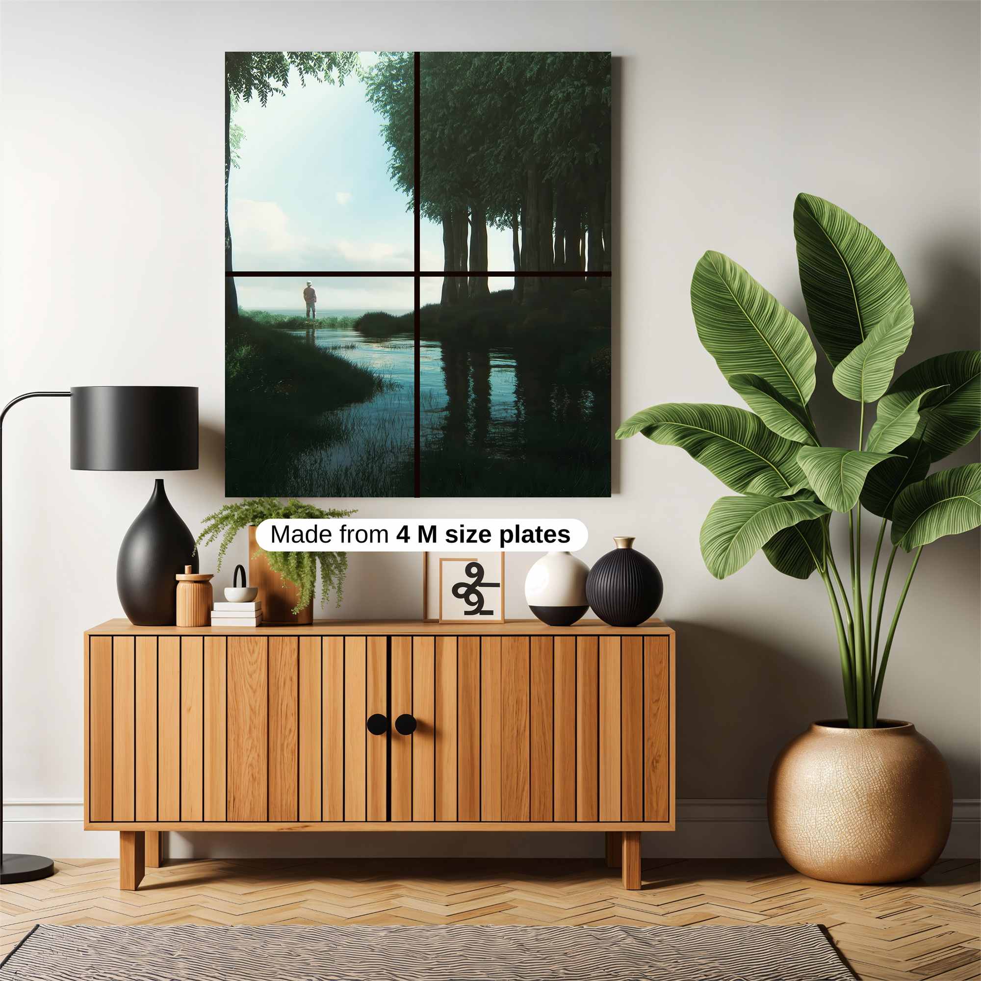 Tranquil Solitude Safe Wall Magnetic / M