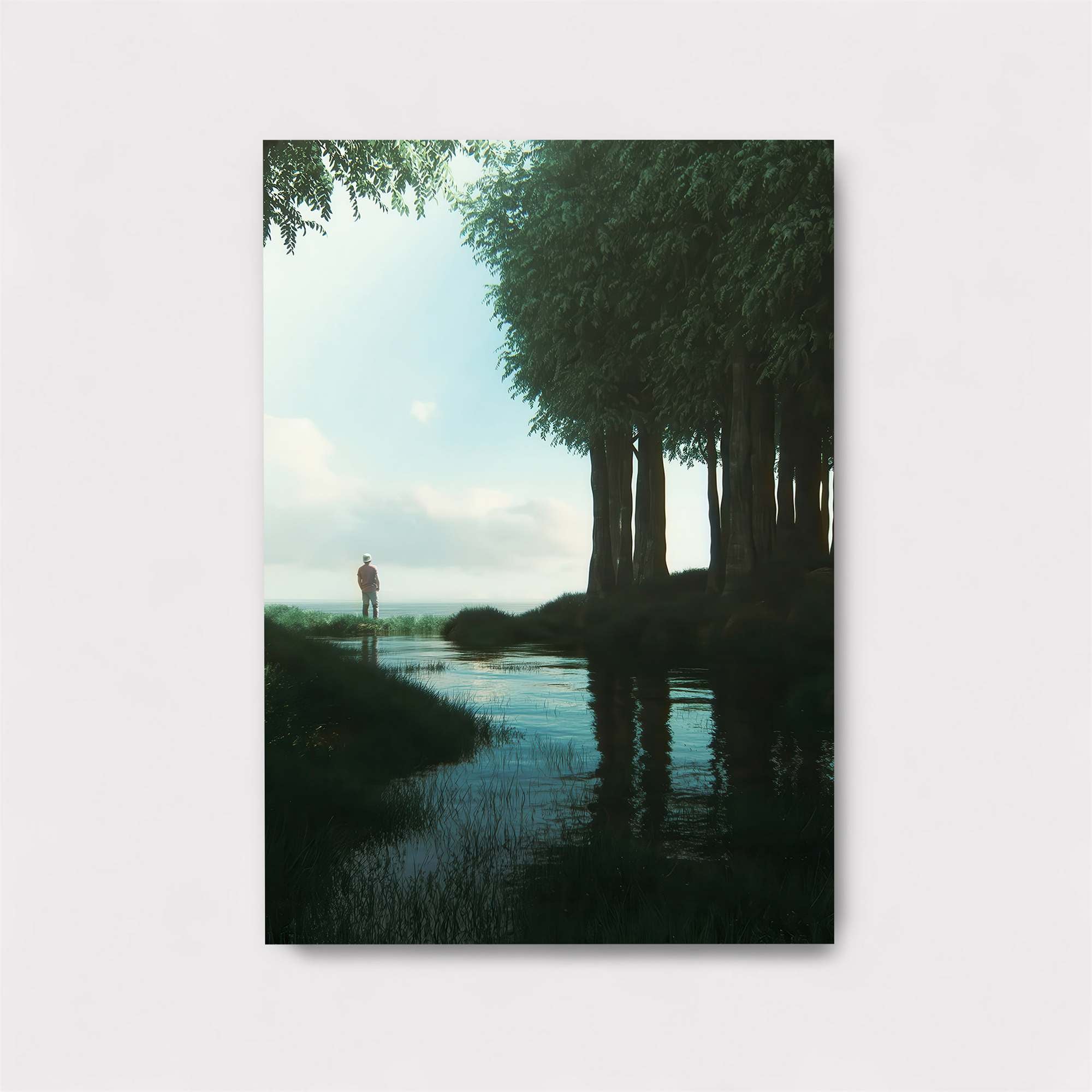 Tranquil Solitude Safe Wall Magnetic / M