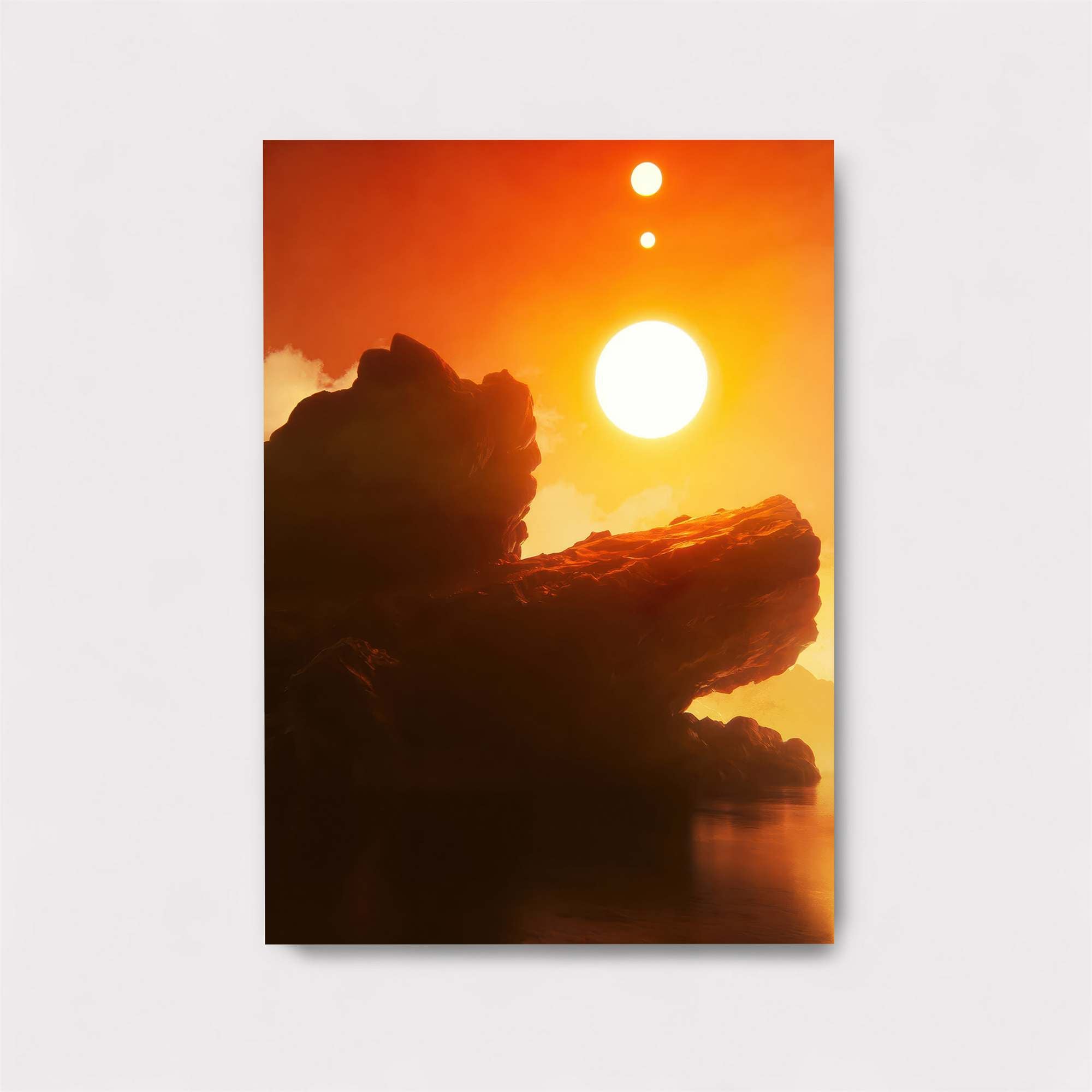 Triple Sunscape Safe Wall Magnetic / M