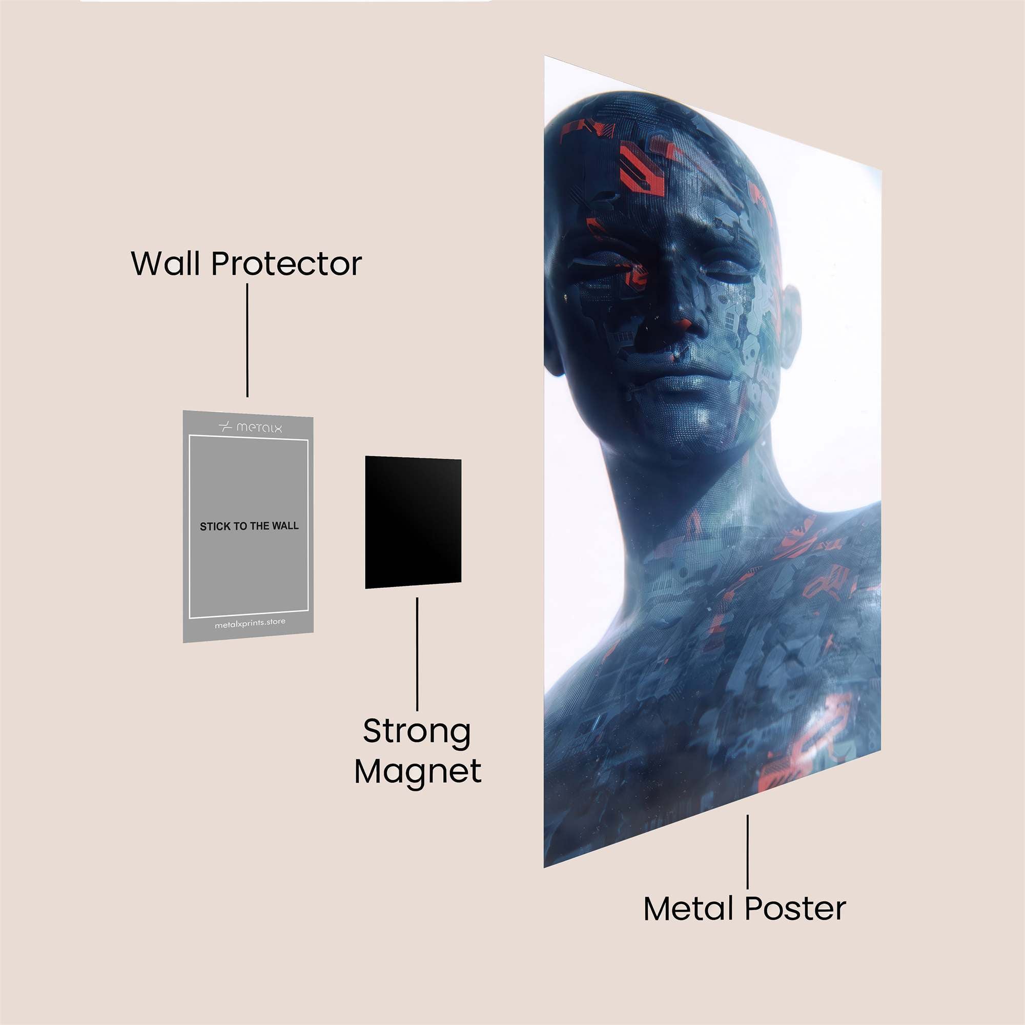 Digital Sentinel Safe Wall Magnetic / M