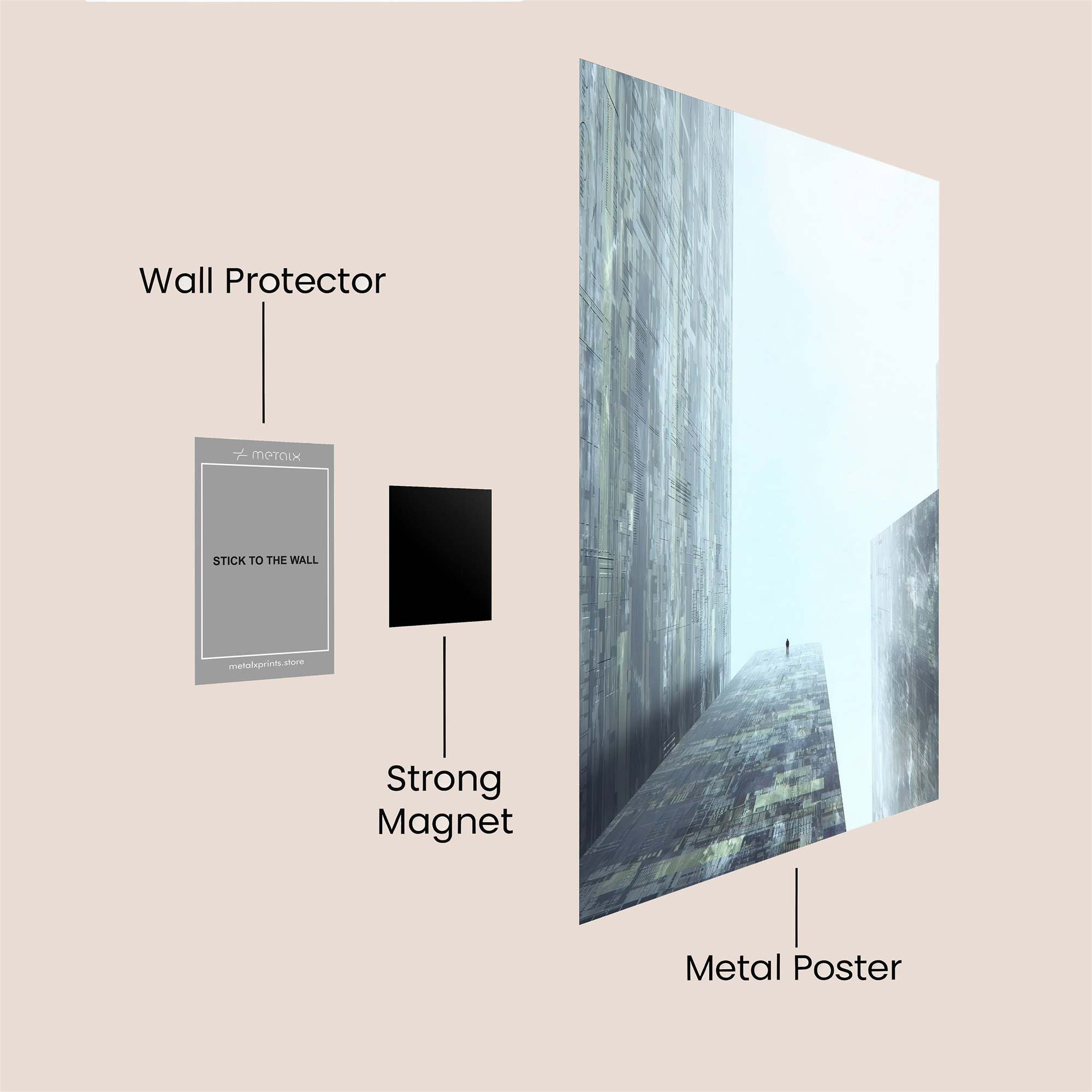 Solitary Ascension Safe Wall Magnetic / M