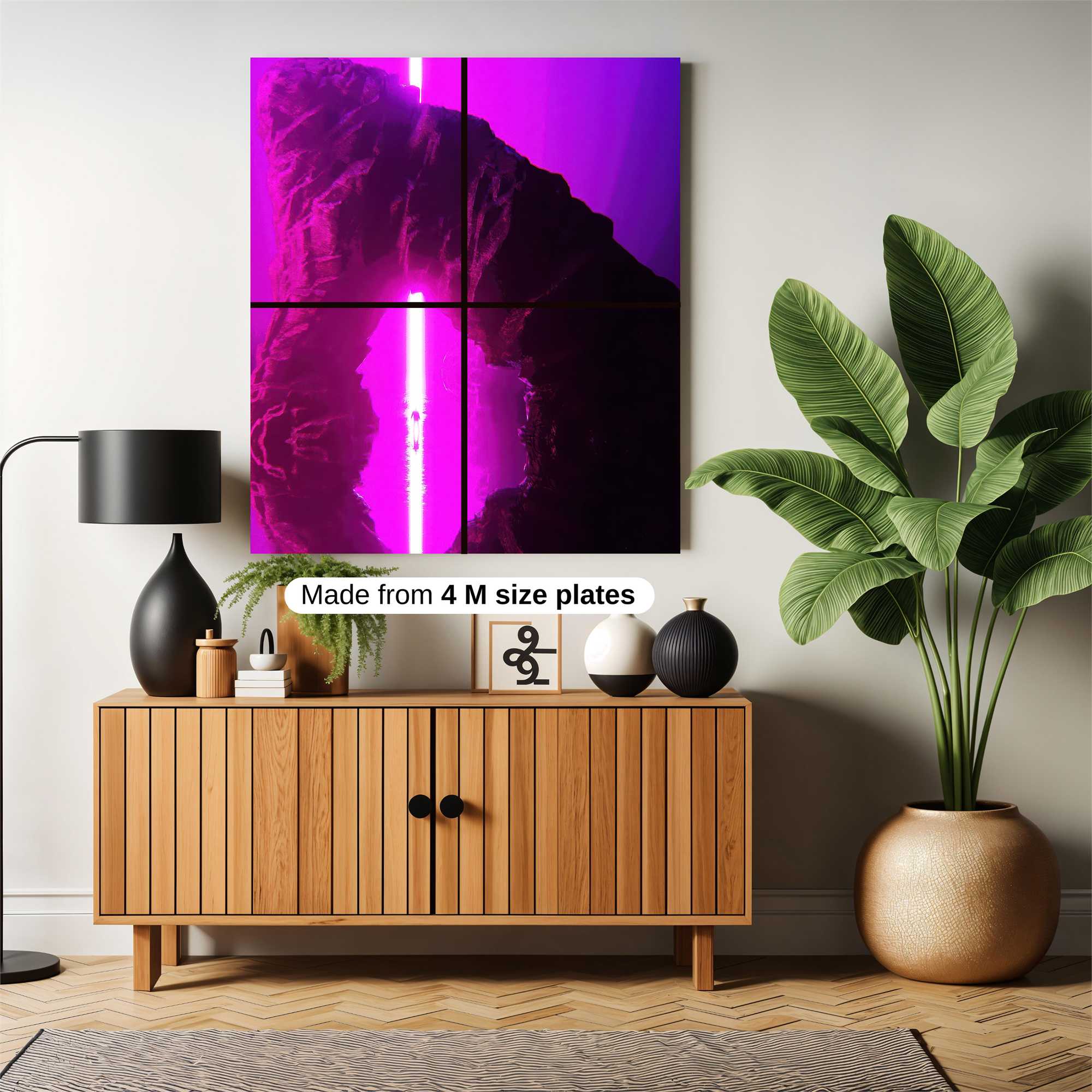 Neon Gateway Safe Wall Magnetic / M