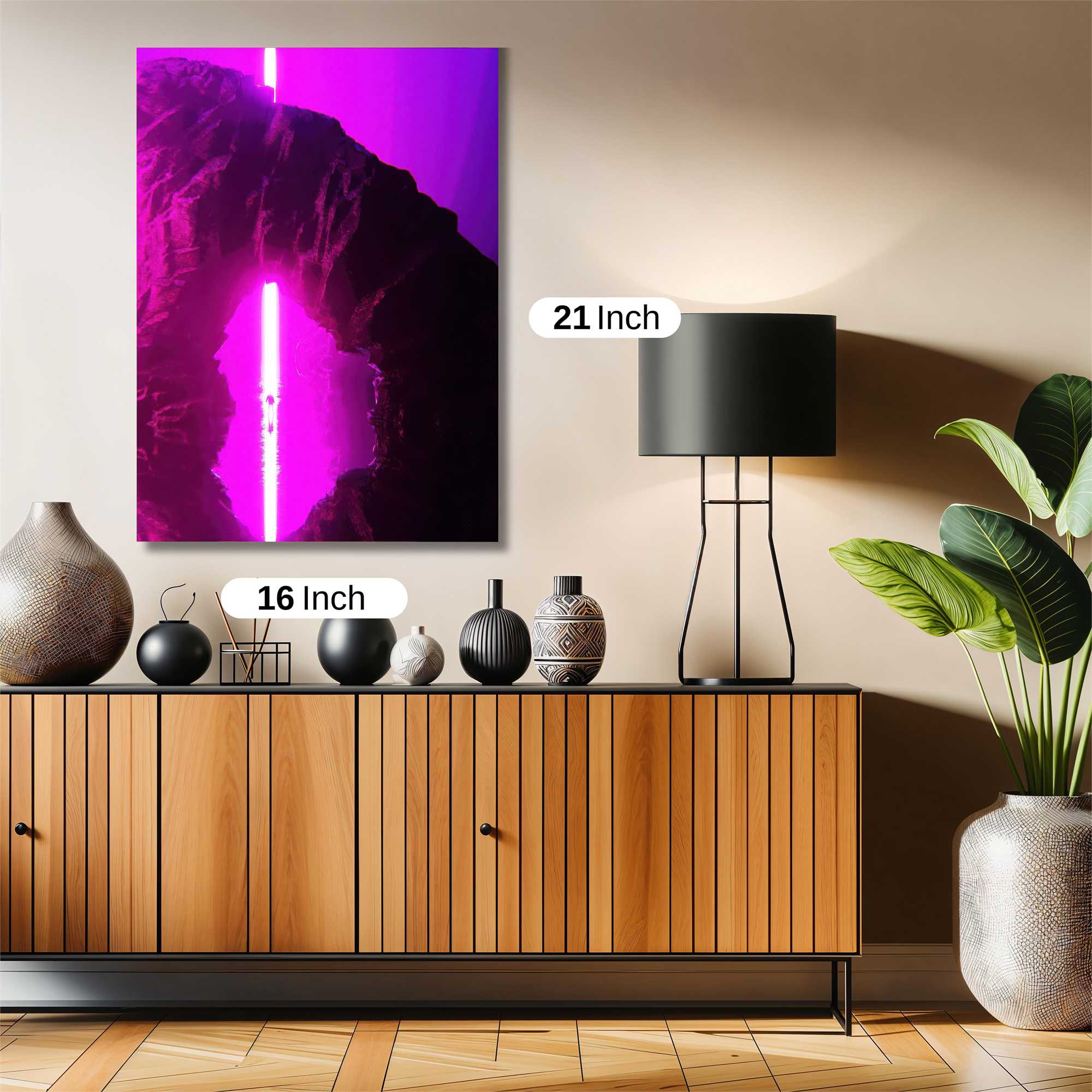 Neon Gateway Safe Wall Magnetic / M