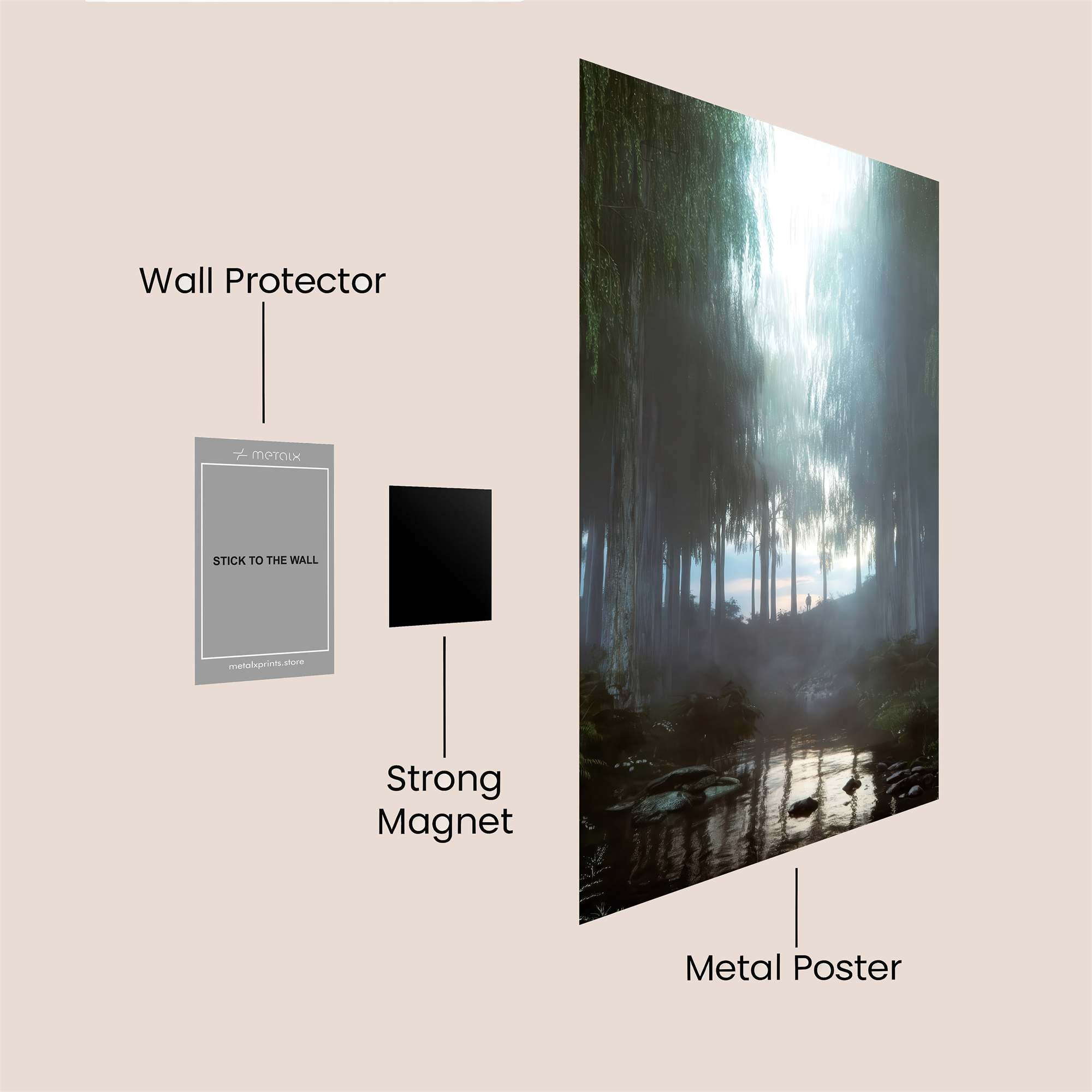 Enchanted Reverie Safe Wall Magnetic / M