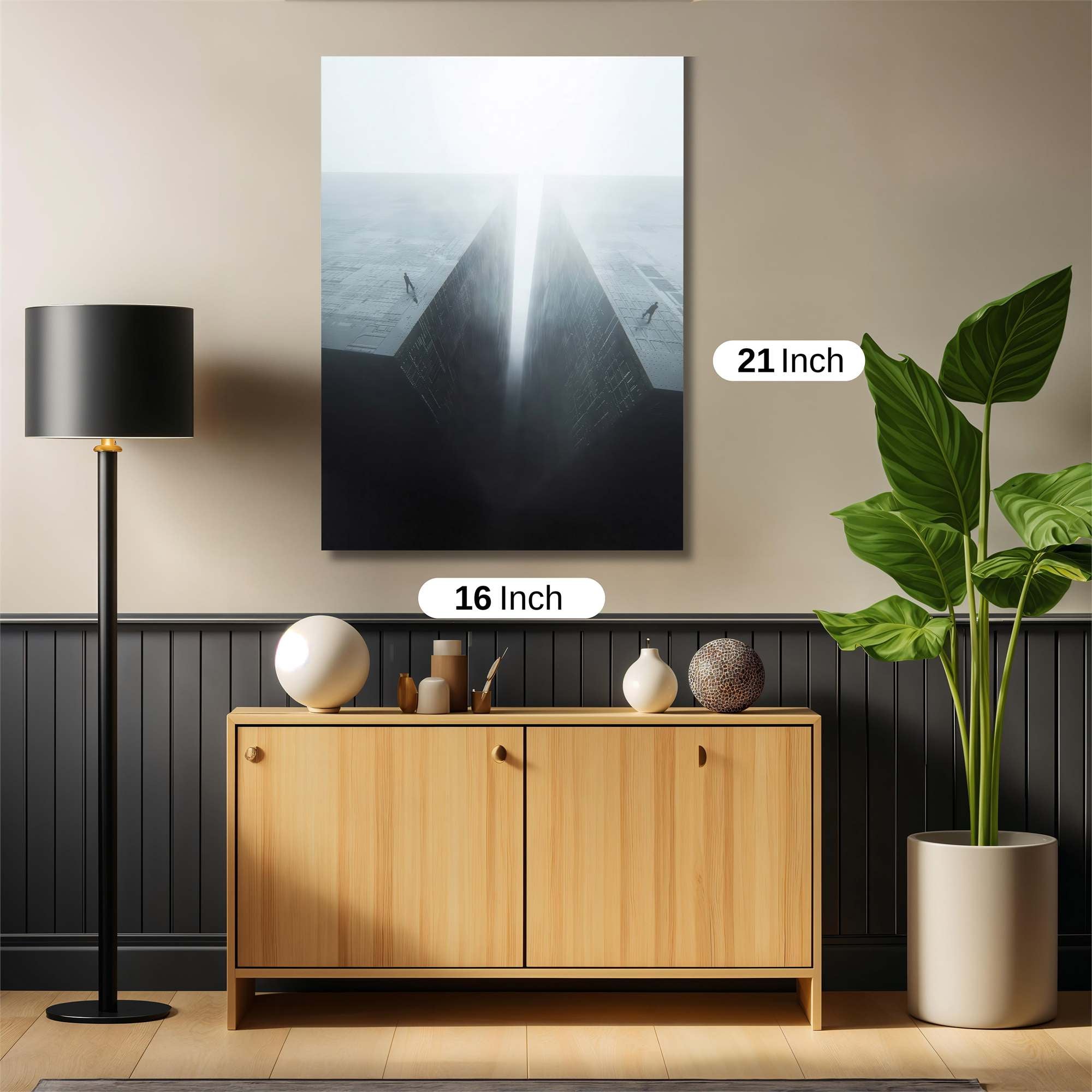 Void Luminescence Safe Wall Magnetic / M