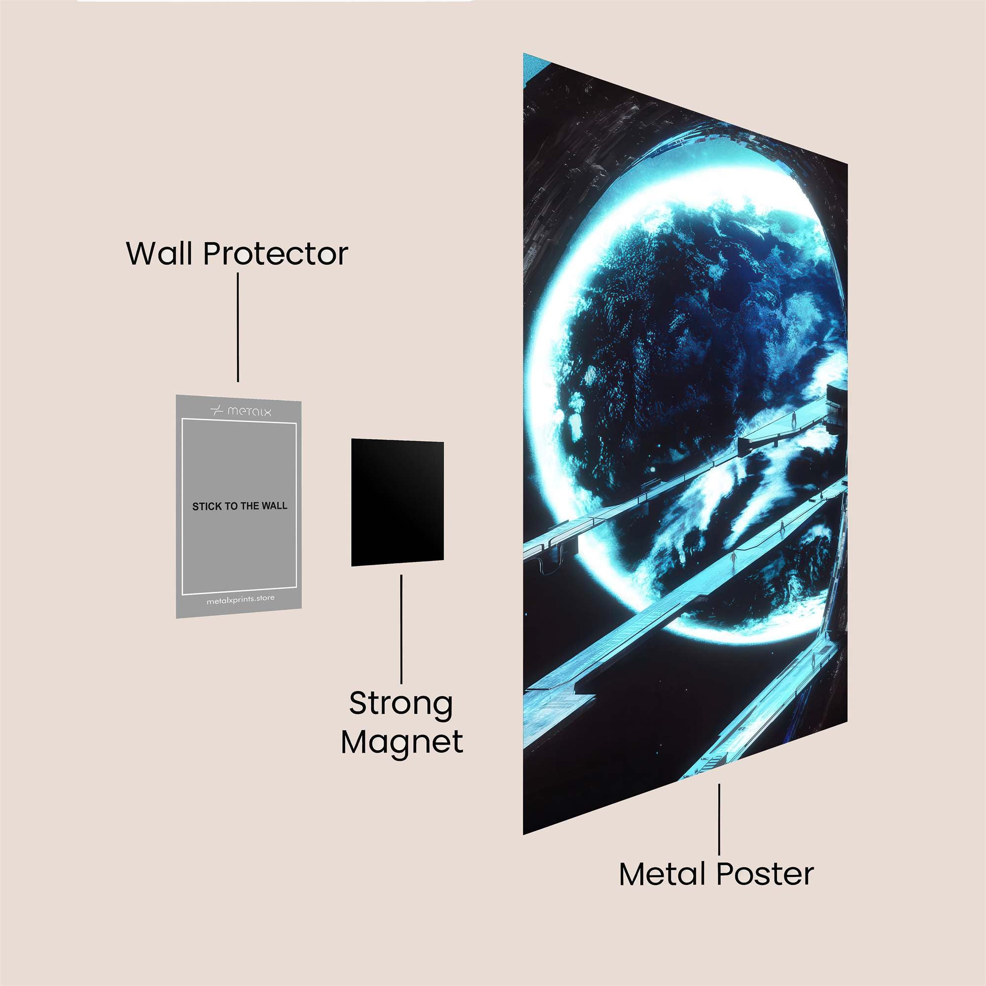 Celestial Portal Safe Wall Magnetic / M
