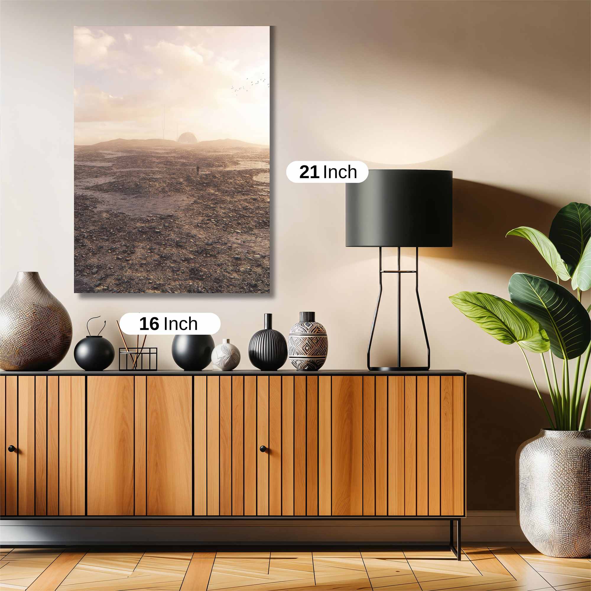 Solitary Wanderlust Safe Wall Magnetic / M