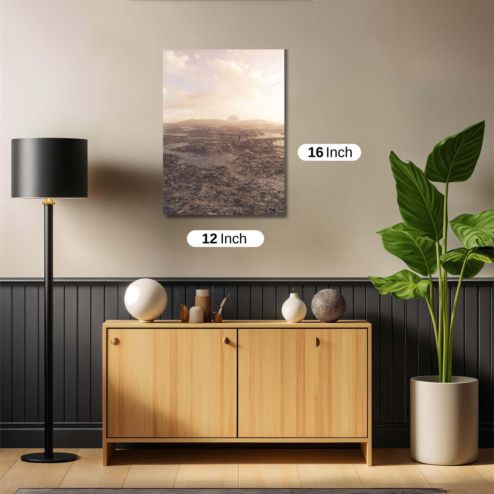 Solitary Wanderlust Safe Wall Magnetic / M