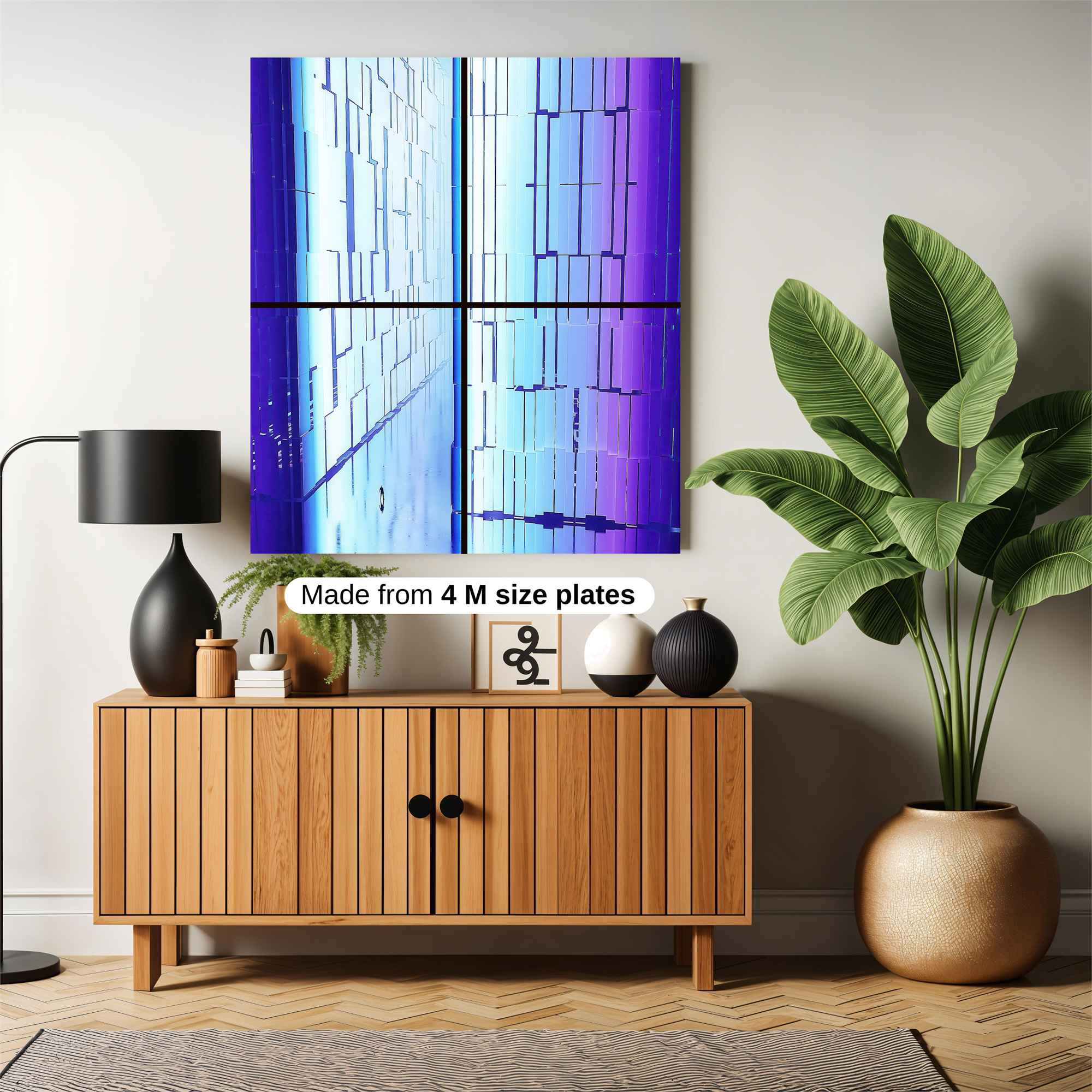 Neon Echoes Safe Wall Magnetic / M