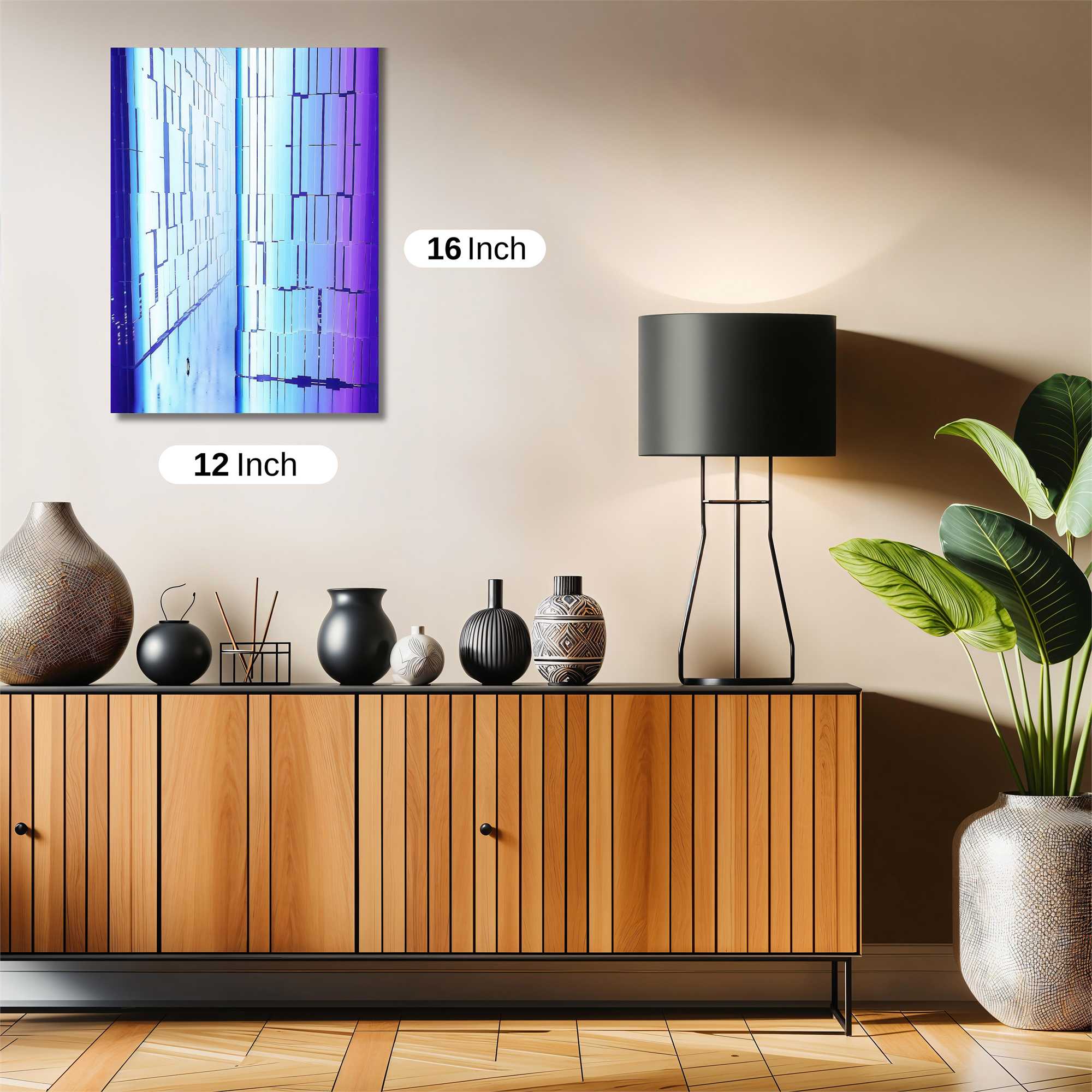 Neon Echoes Safe Wall Magnetic / M