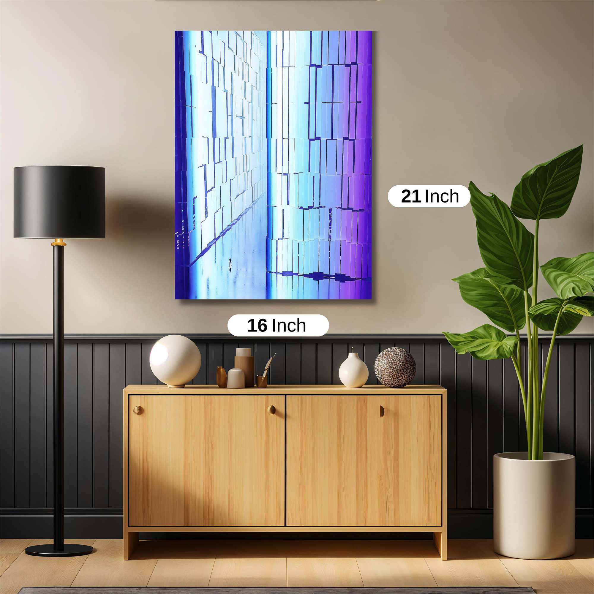 Neon Echoes Safe Wall Magnetic / M