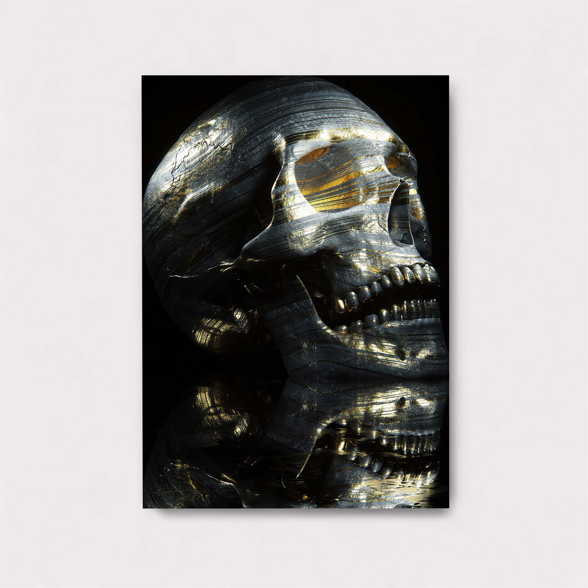 Shadowed Reflections Safe Wall Magnetic / M