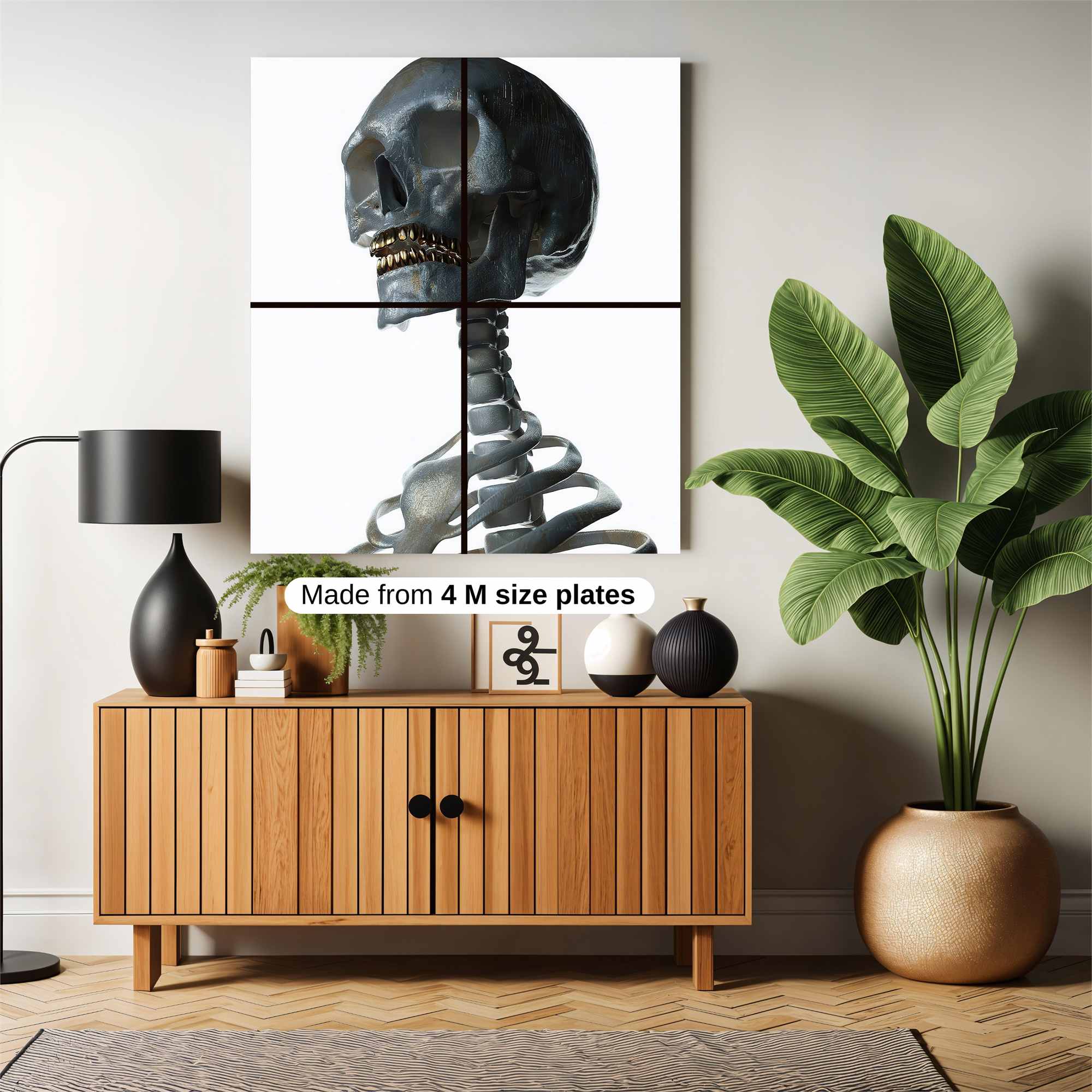 Skeletal Majesty Safe Wall Magnetic / M
