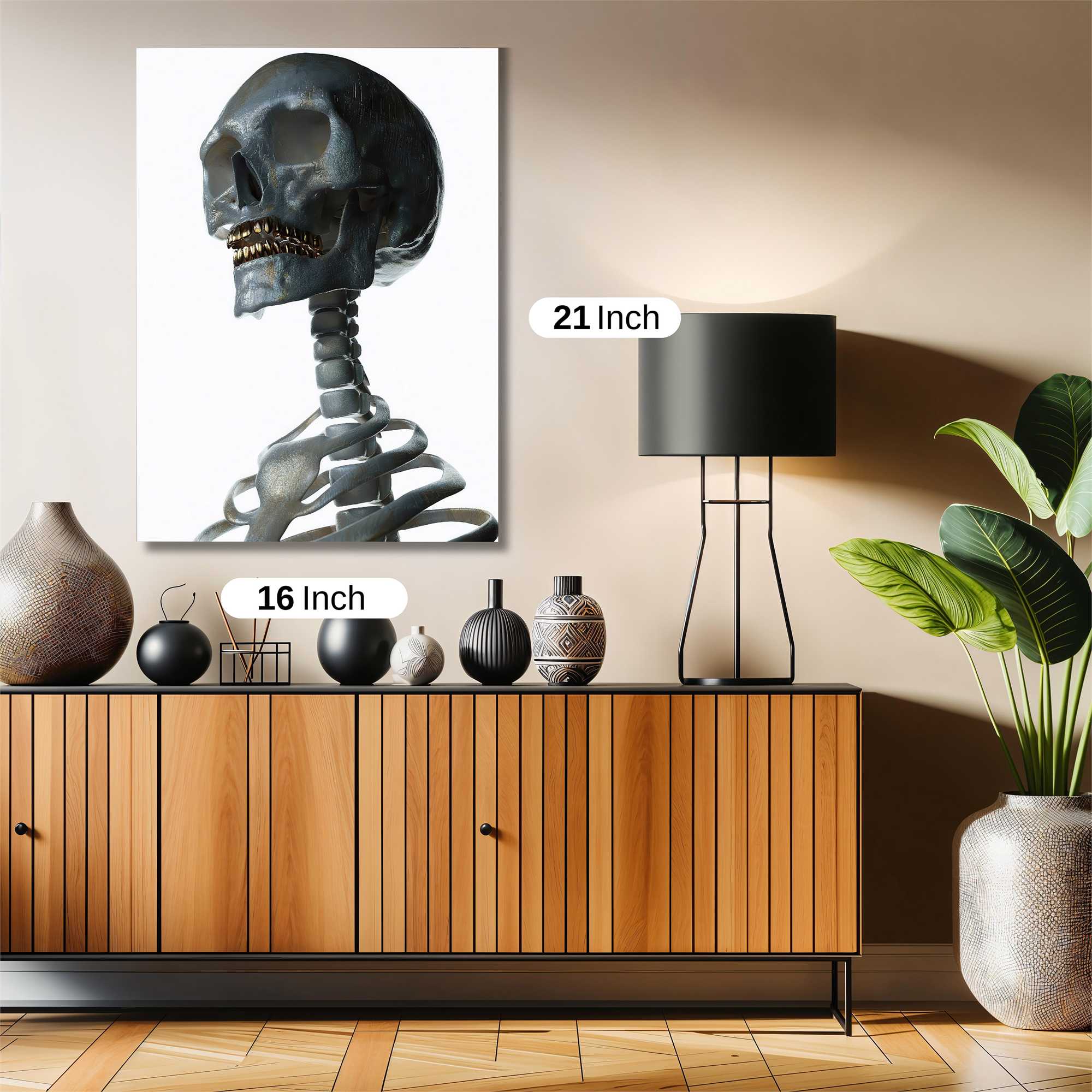 Skeletal Majesty Safe Wall Magnetic / M