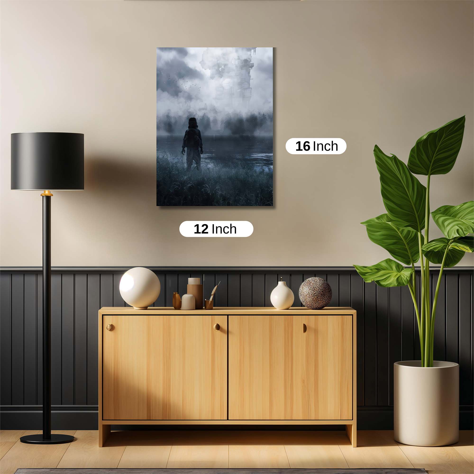 Mysterious Vista Safe Wall Magnetic / M