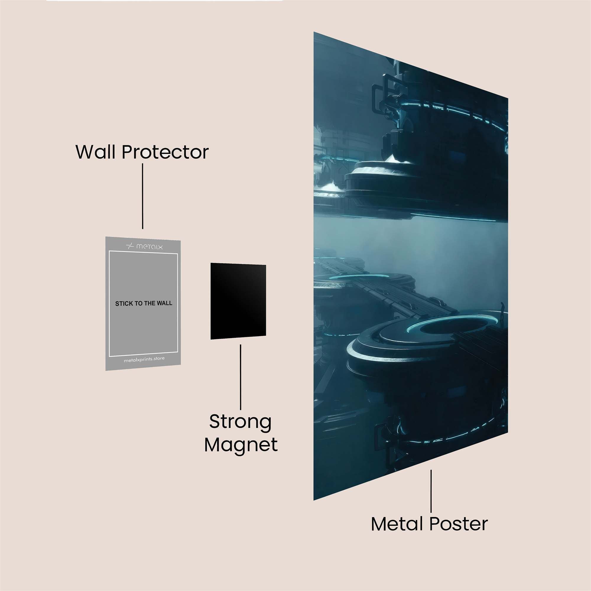 Future Reverie Safe Wall Magnetic / M
