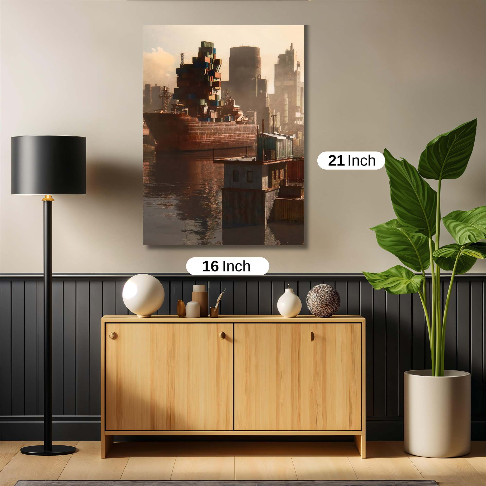 Stacked Serenity Safe Wall Magnetic / M