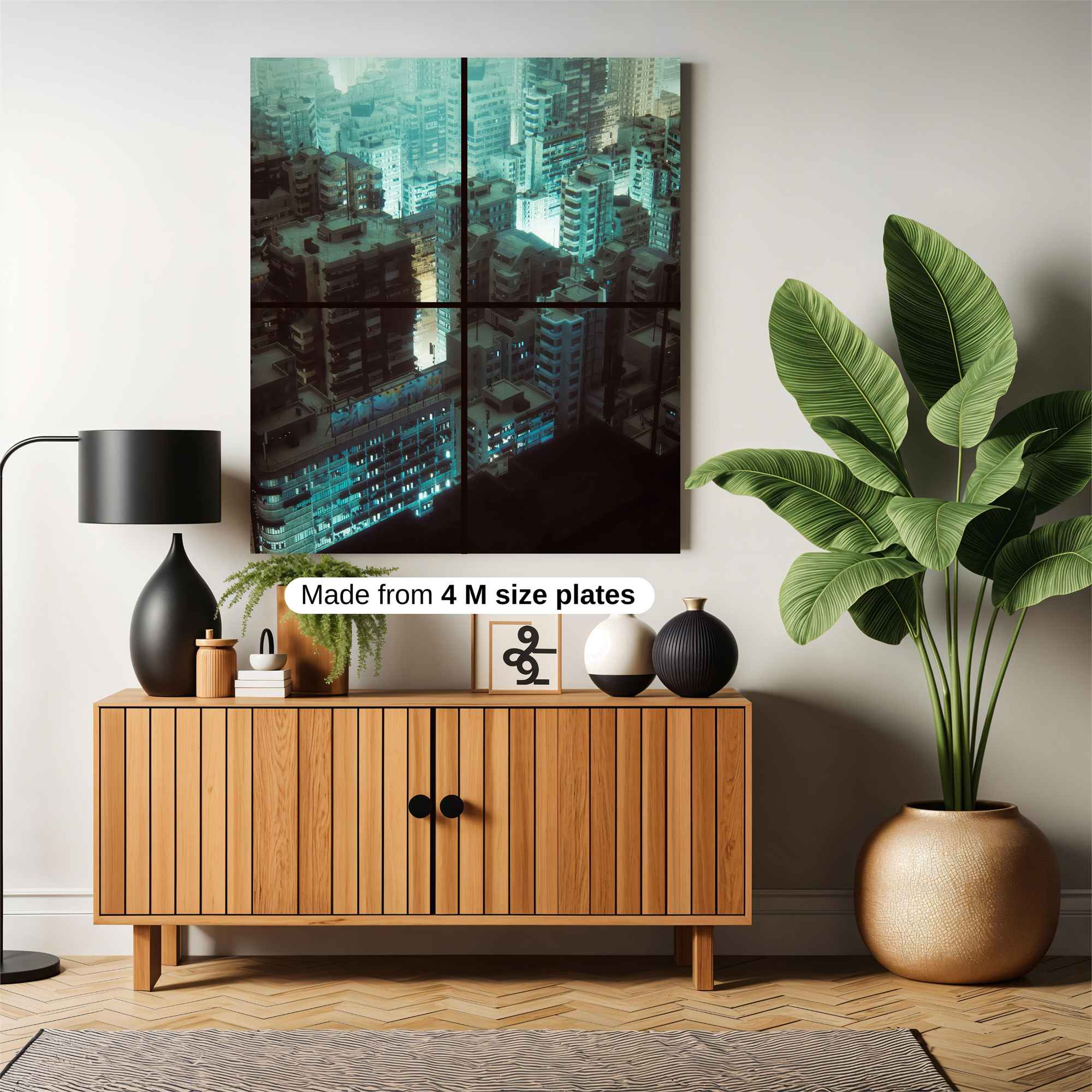 Neon Metropolis Safe Wall Magnetic / M