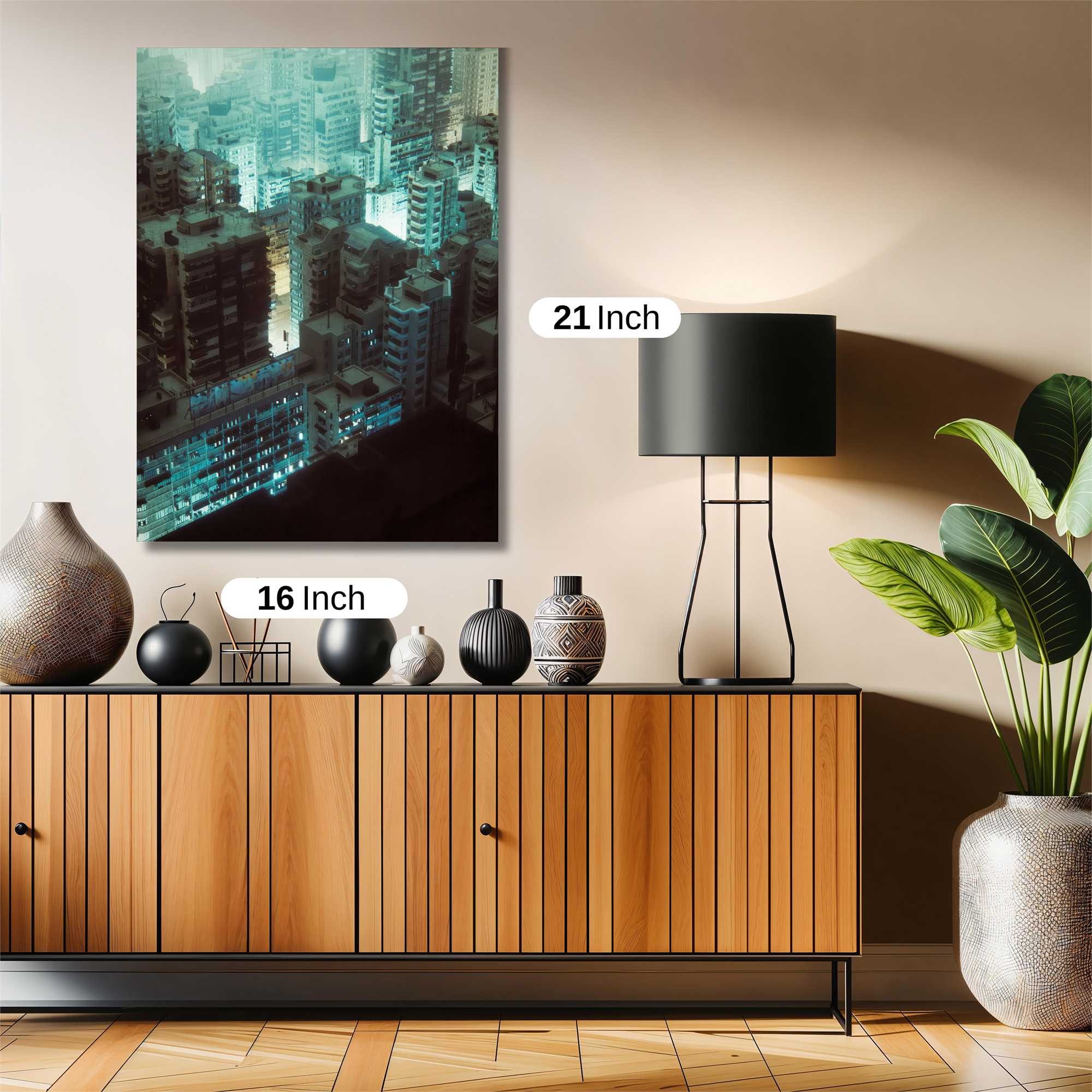 Neon Metropolis Safe Wall Magnetic / M