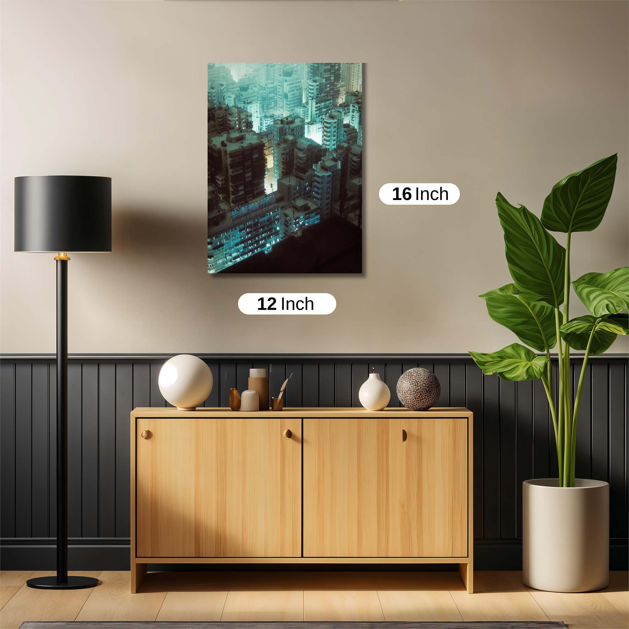 Neon Metropolis Safe Wall Magnetic / M