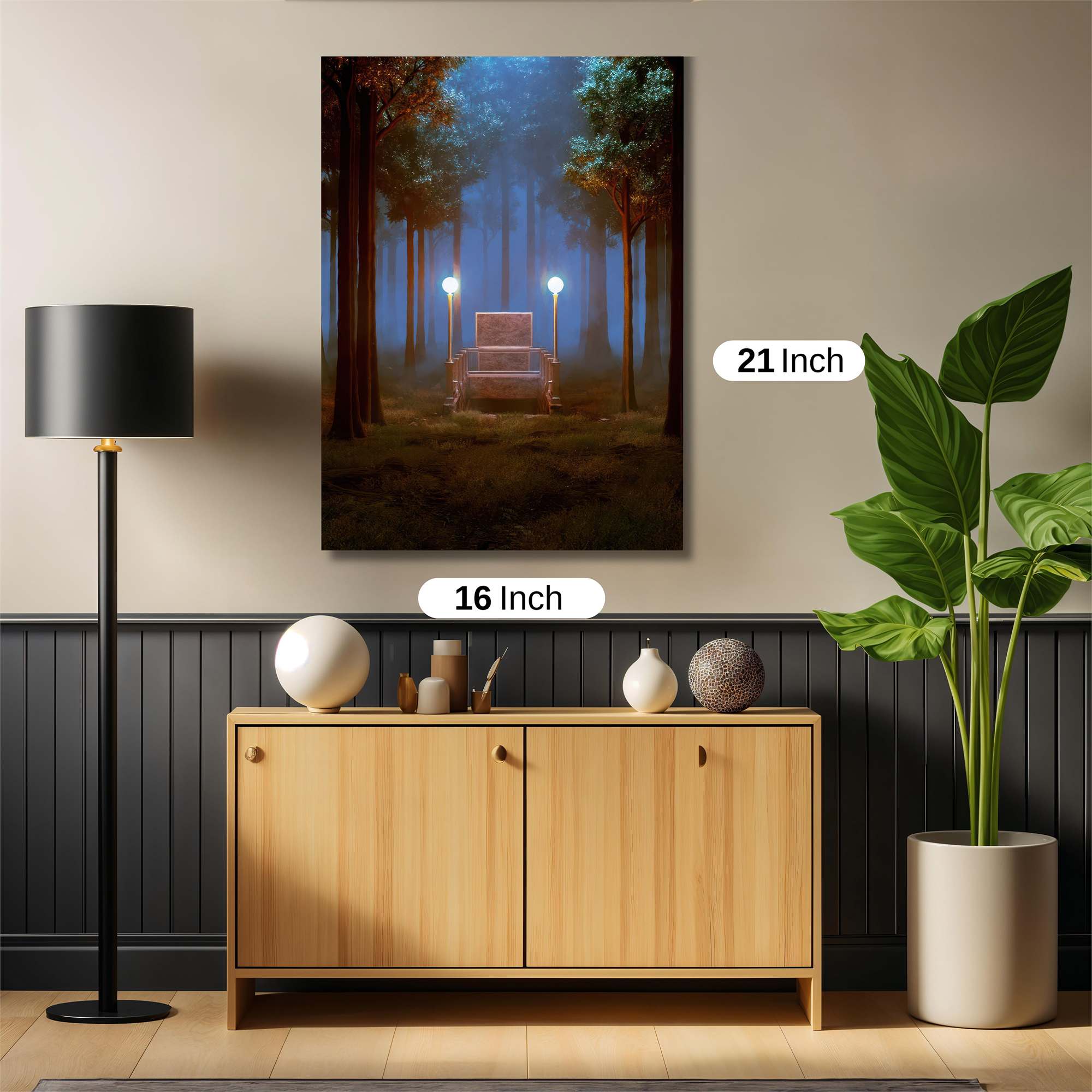 Forest Throne Safe Wall Magnetic / M