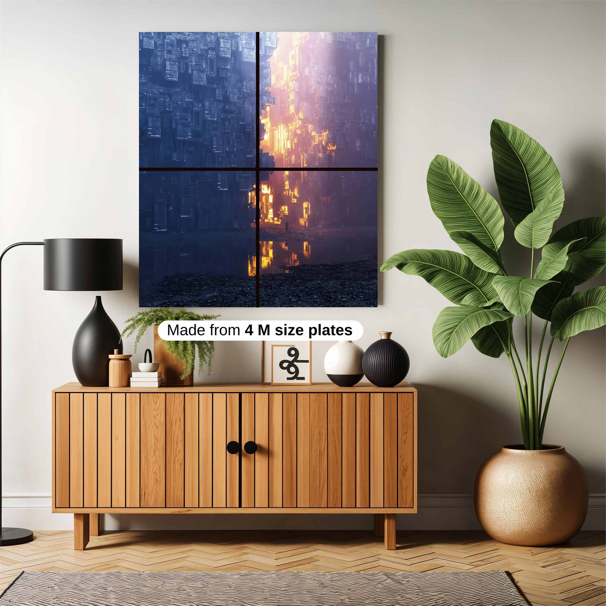 Cavernous Luminescence Safe Wall Magnetic / M