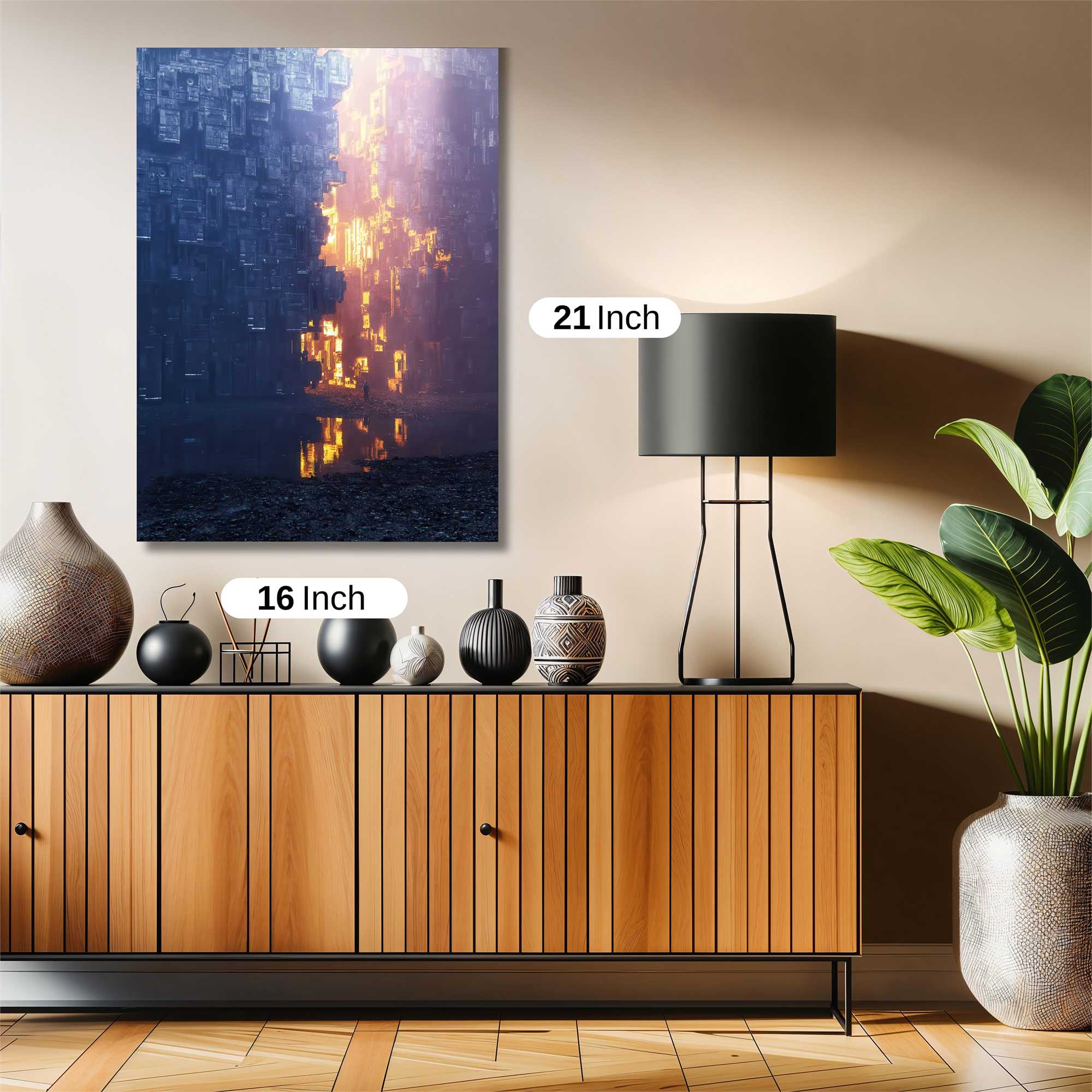 Cavernous Luminescence Safe Wall Magnetic / M