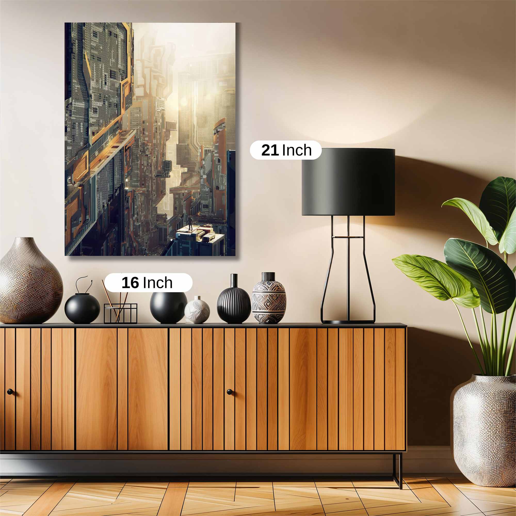 Futuristic Ascendancy Safe Wall Magnetic / M