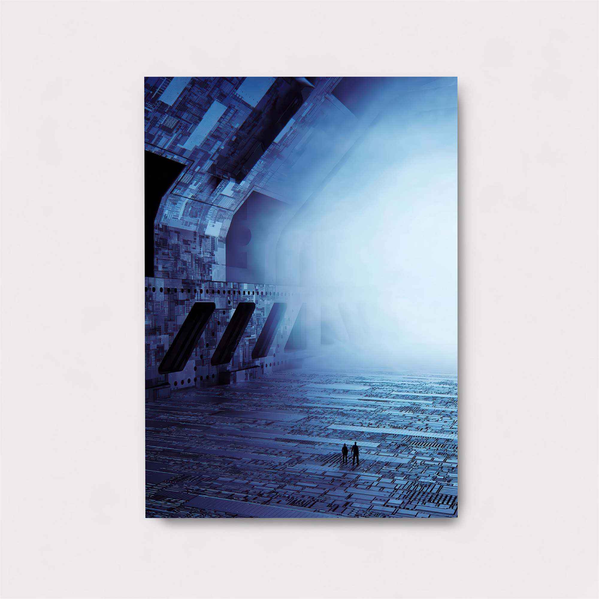 Futuristic Vastness Safe Wall Magnetic / M