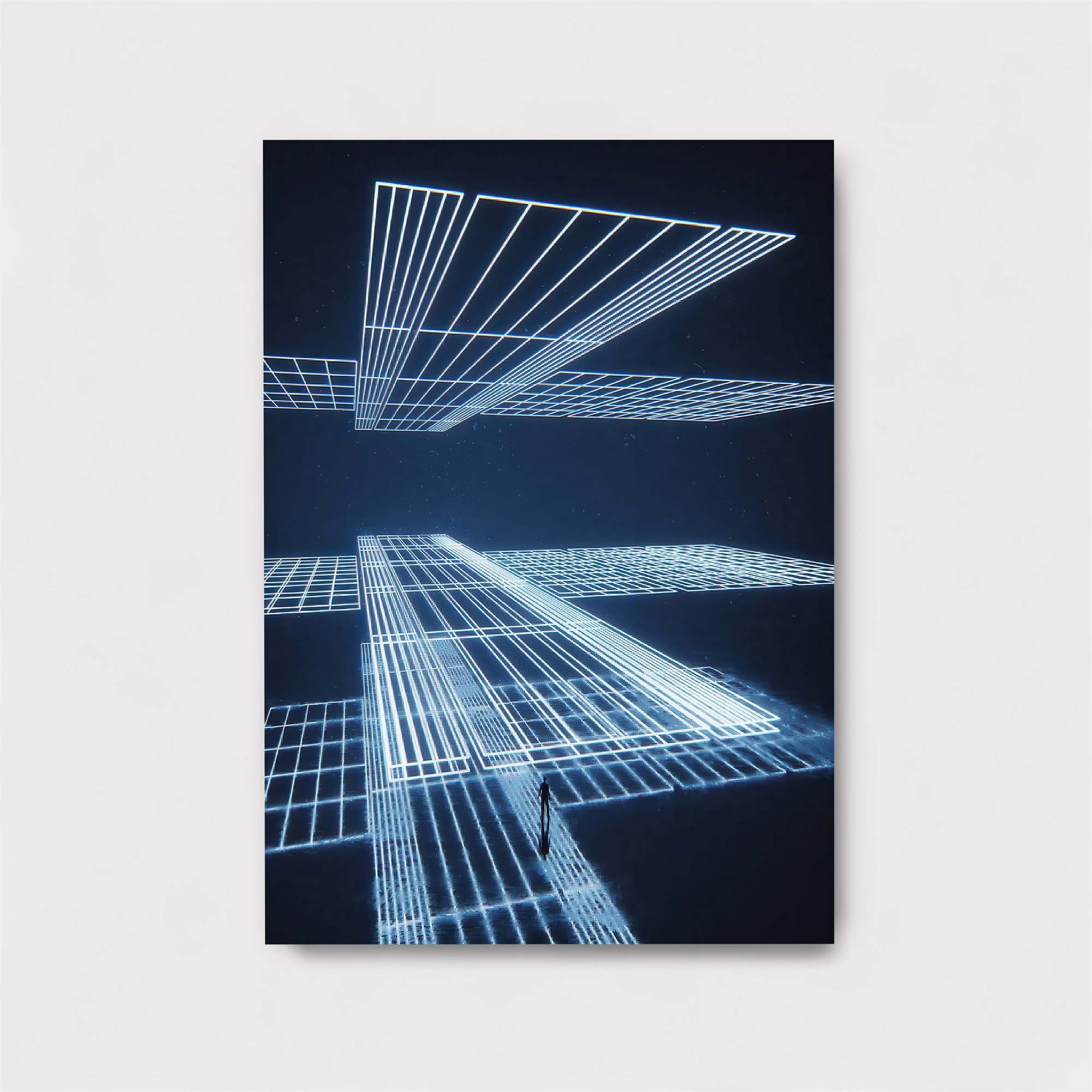 Futuristic Perspective Safe Wall Magnetic / M