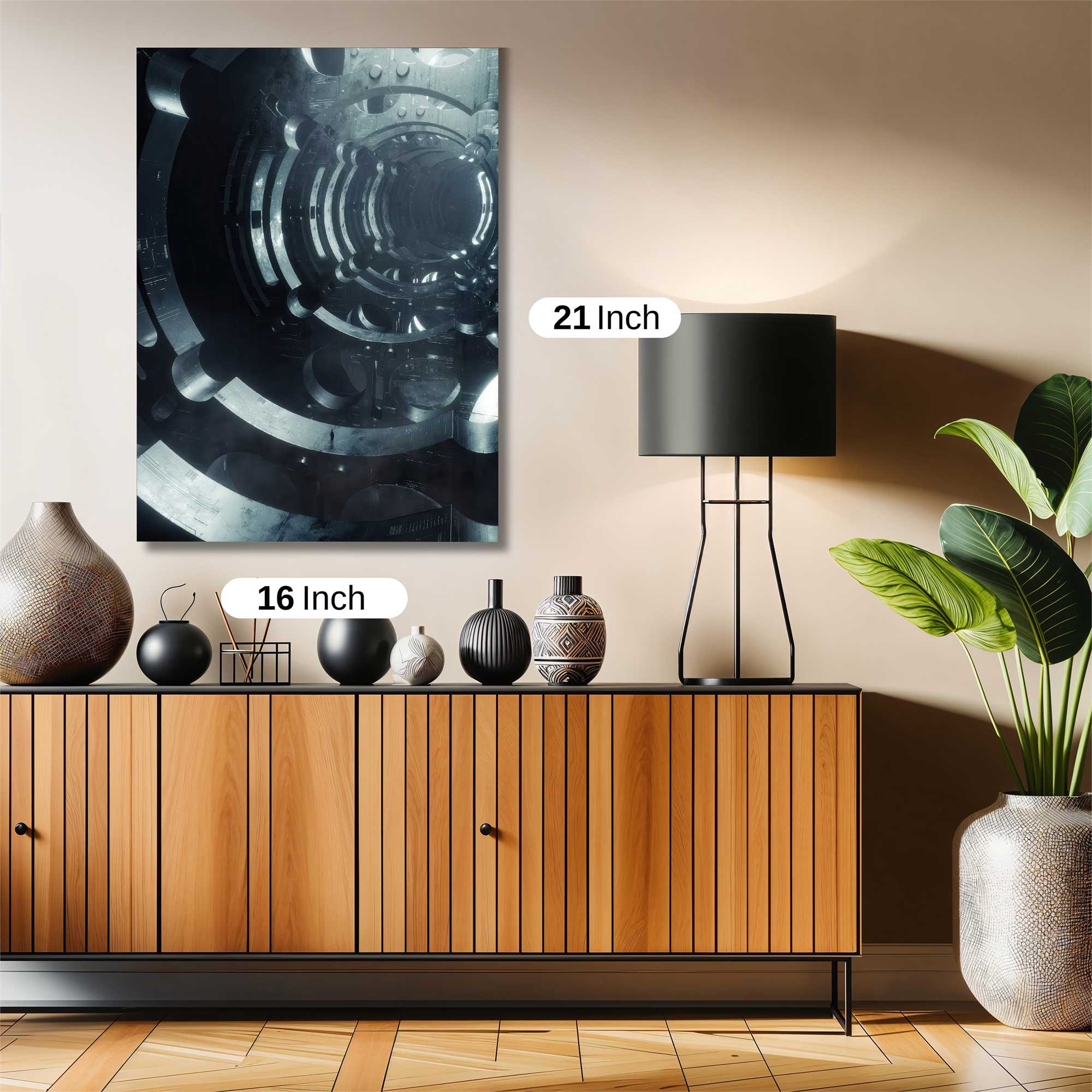 Metallic Enigma Safe Wall Magnetic / M