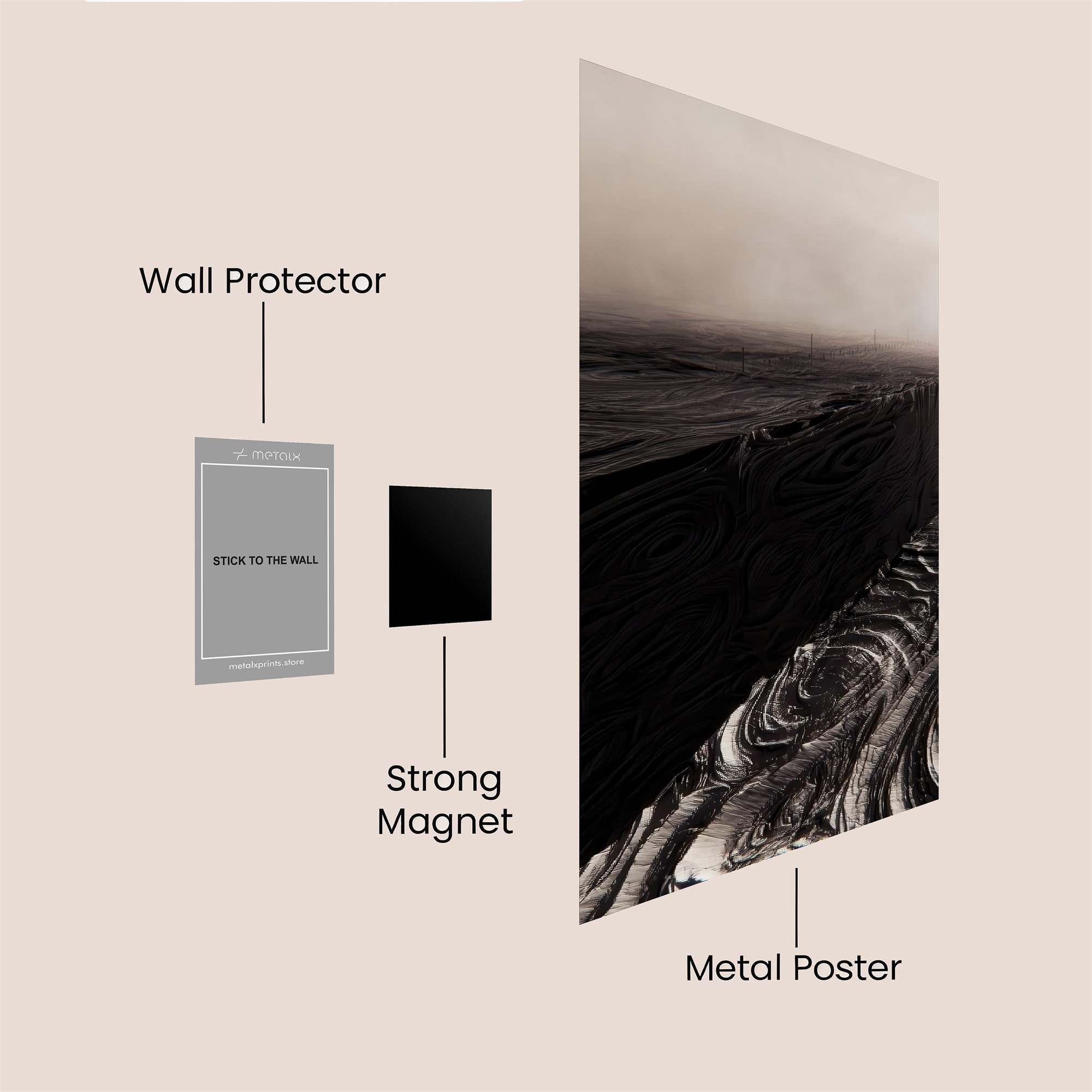 Monolith Abyss Safe Wall Magnetic / M
