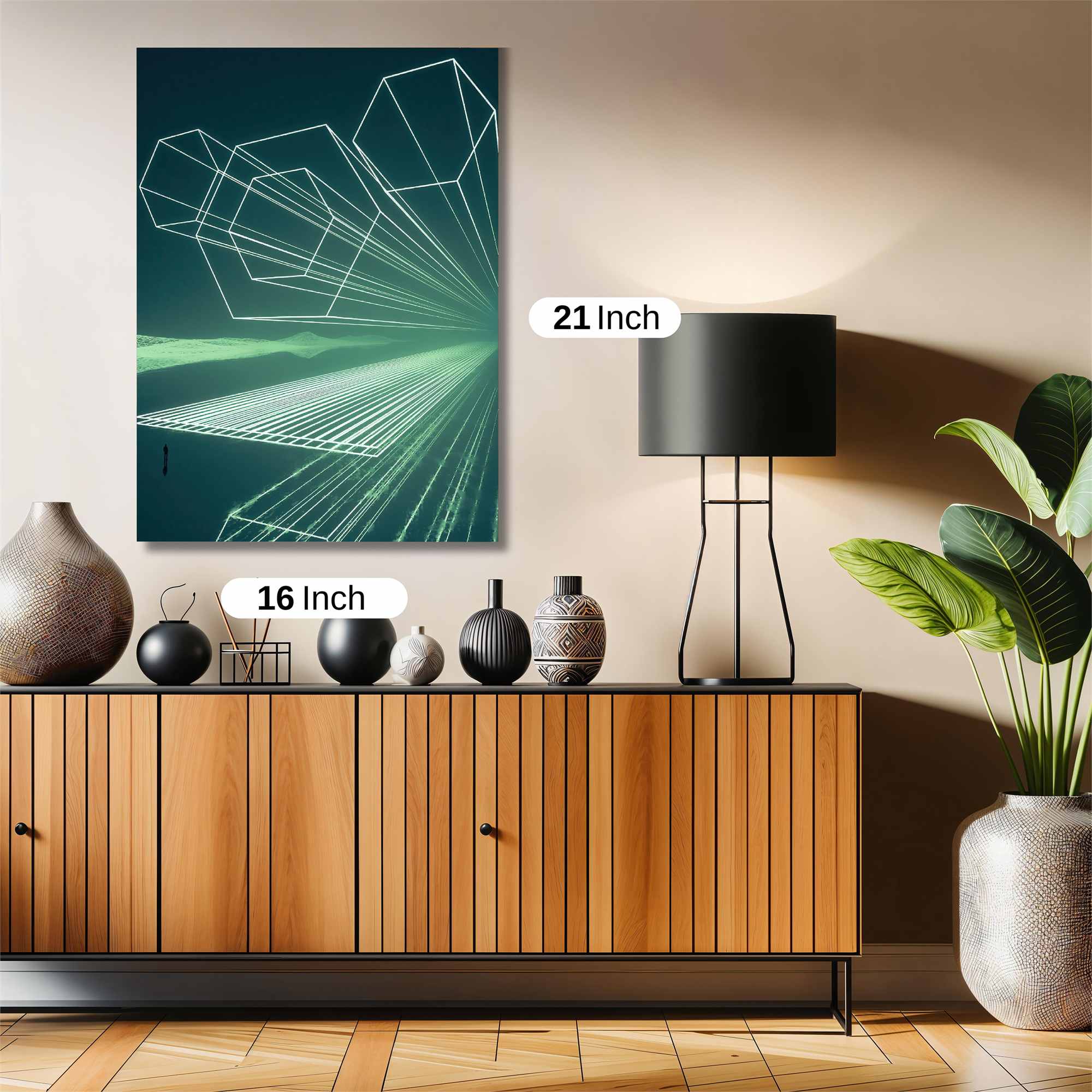 Geometric Infinity Safe Wall Magnetic / M