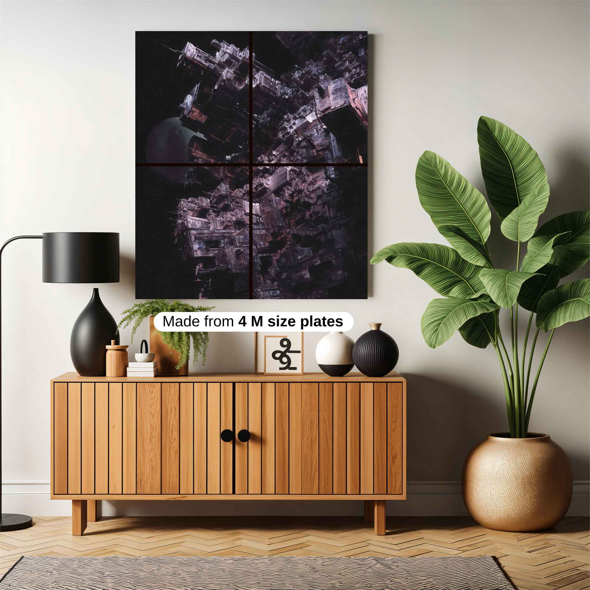 Architectural Abyss Safe Wall Magnetic / M