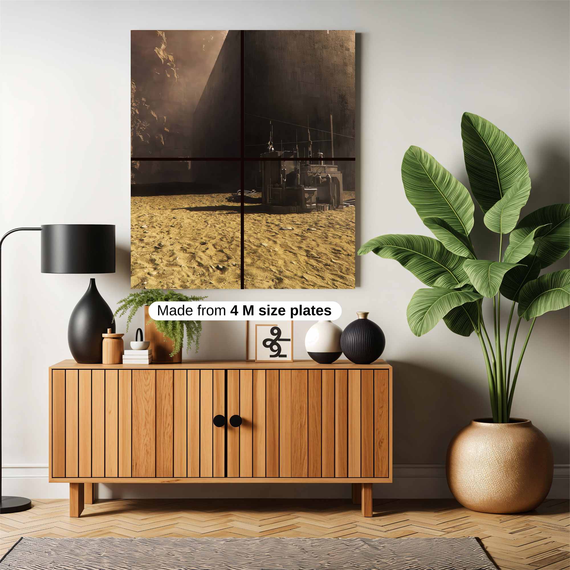 Deserted Machinery Safe Wall Magnetic / M