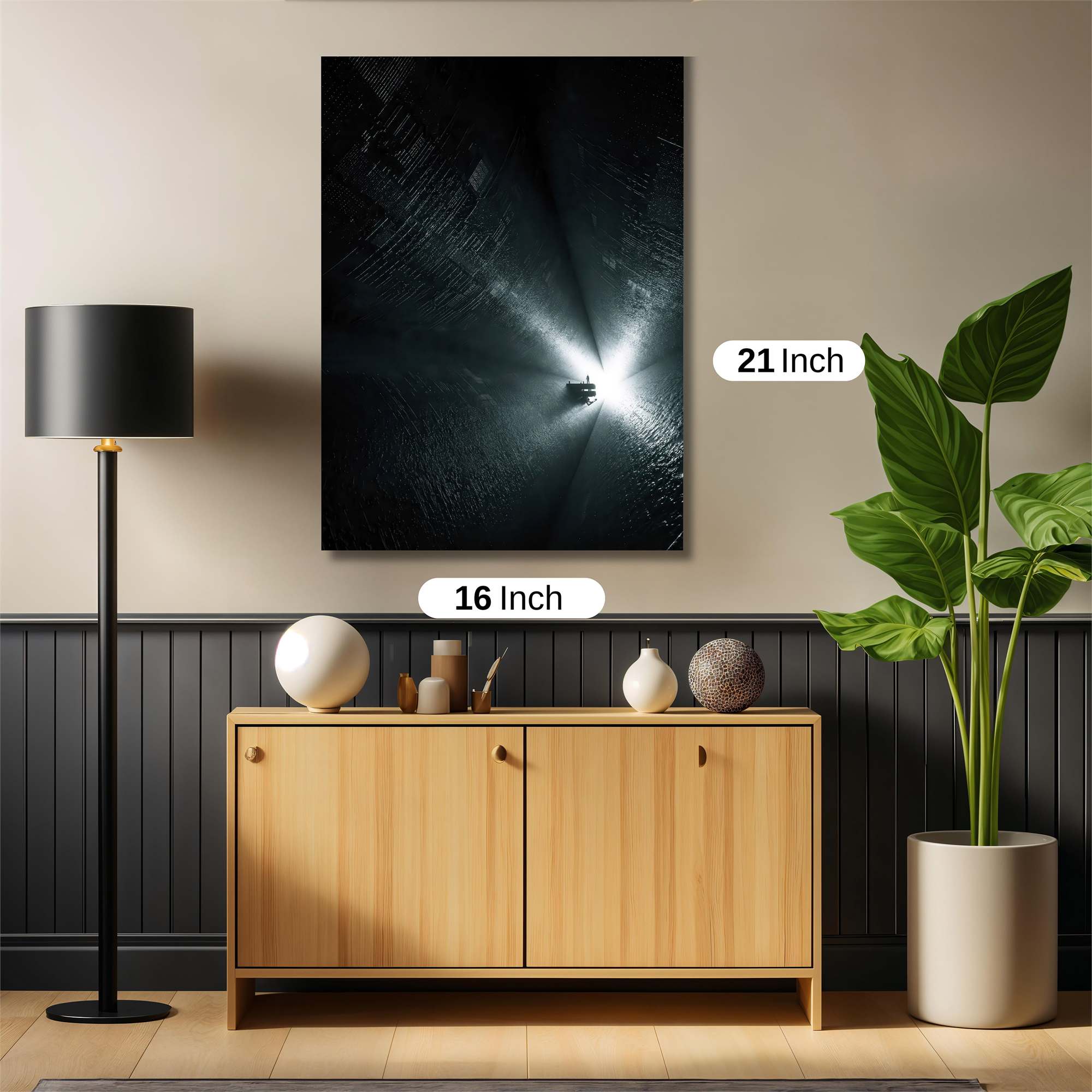 Luminous Depths Safe Wall Magnetic / M