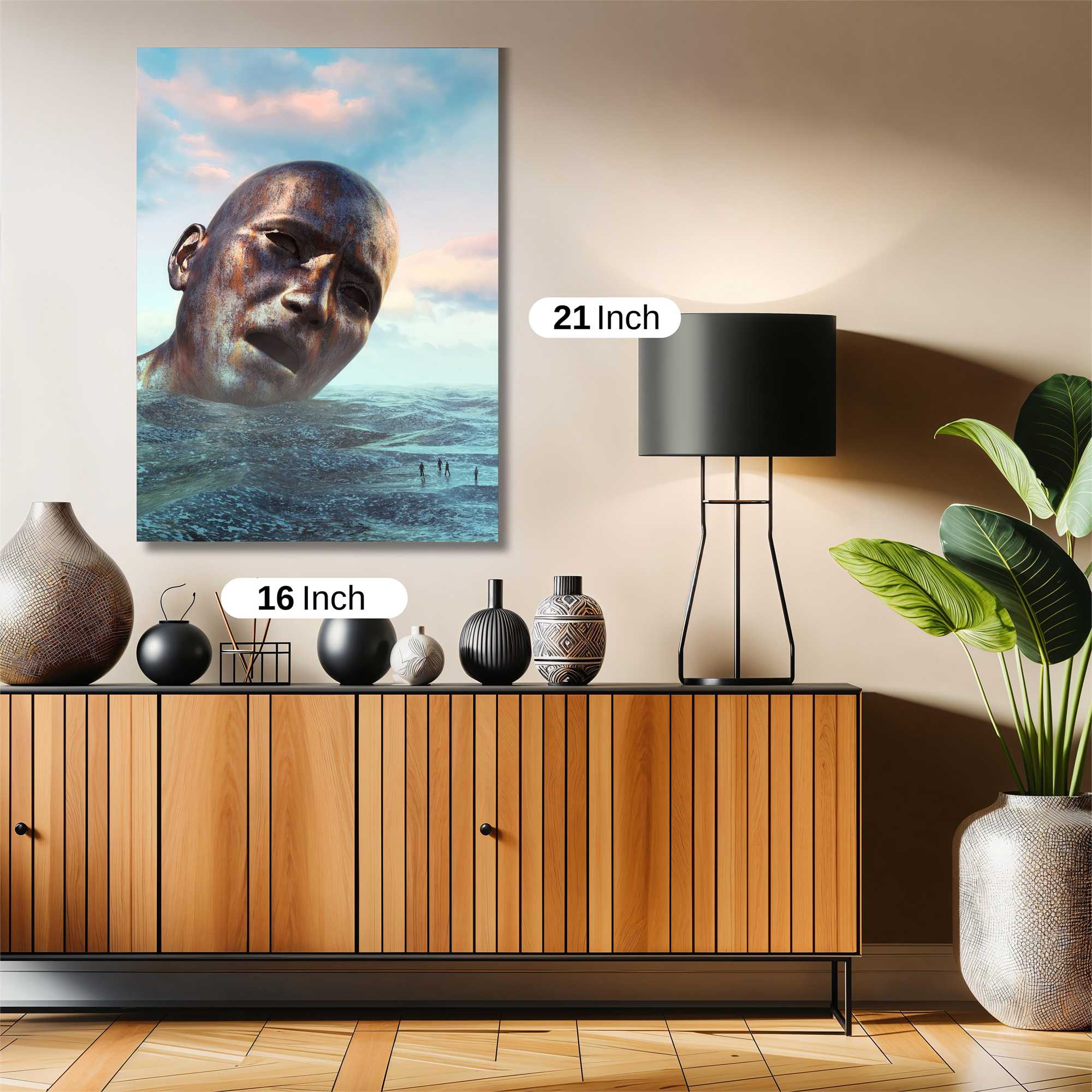 Giant Melancholy Safe Wall Magnetic / M