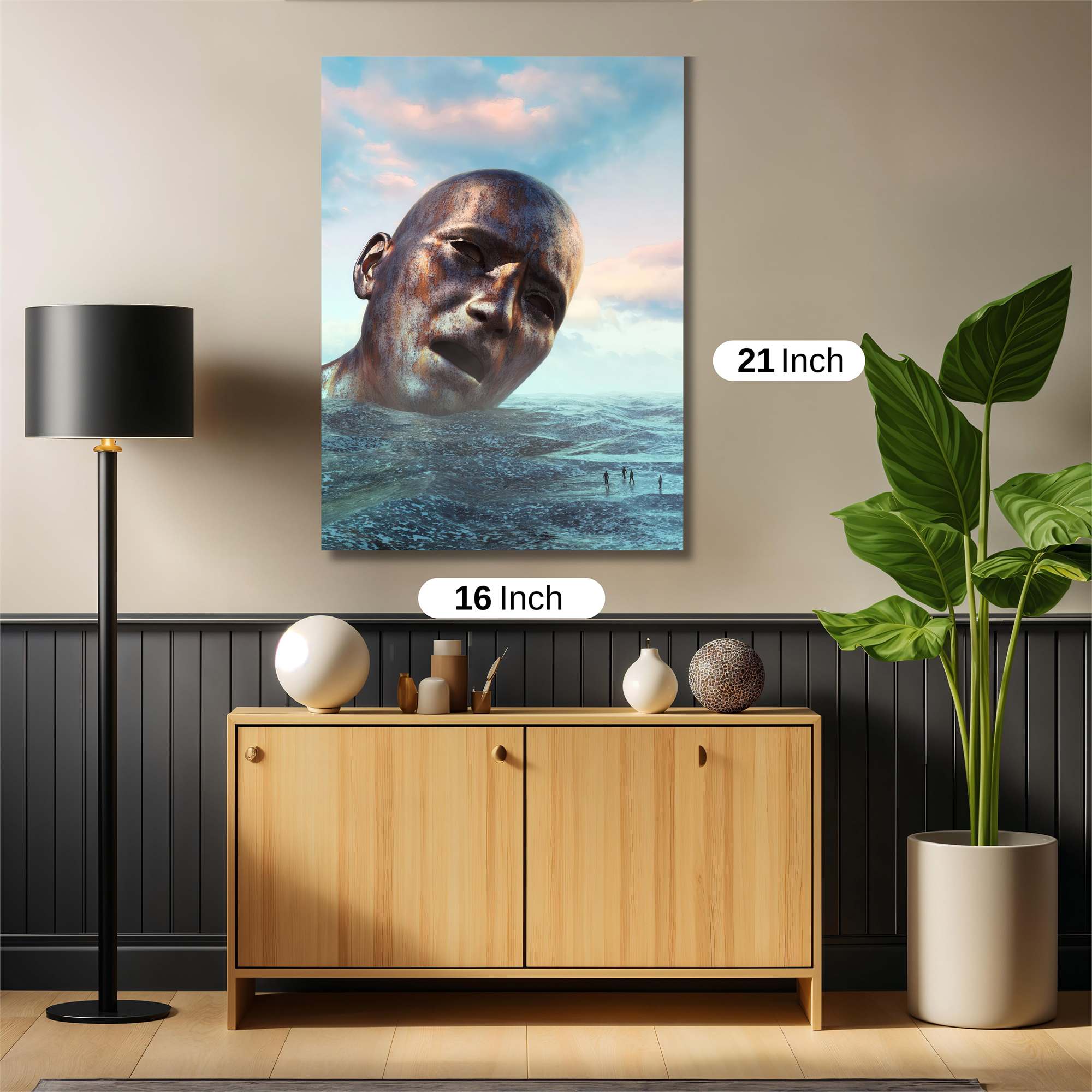 Giant Melancholy Safe Wall Magnetic / M