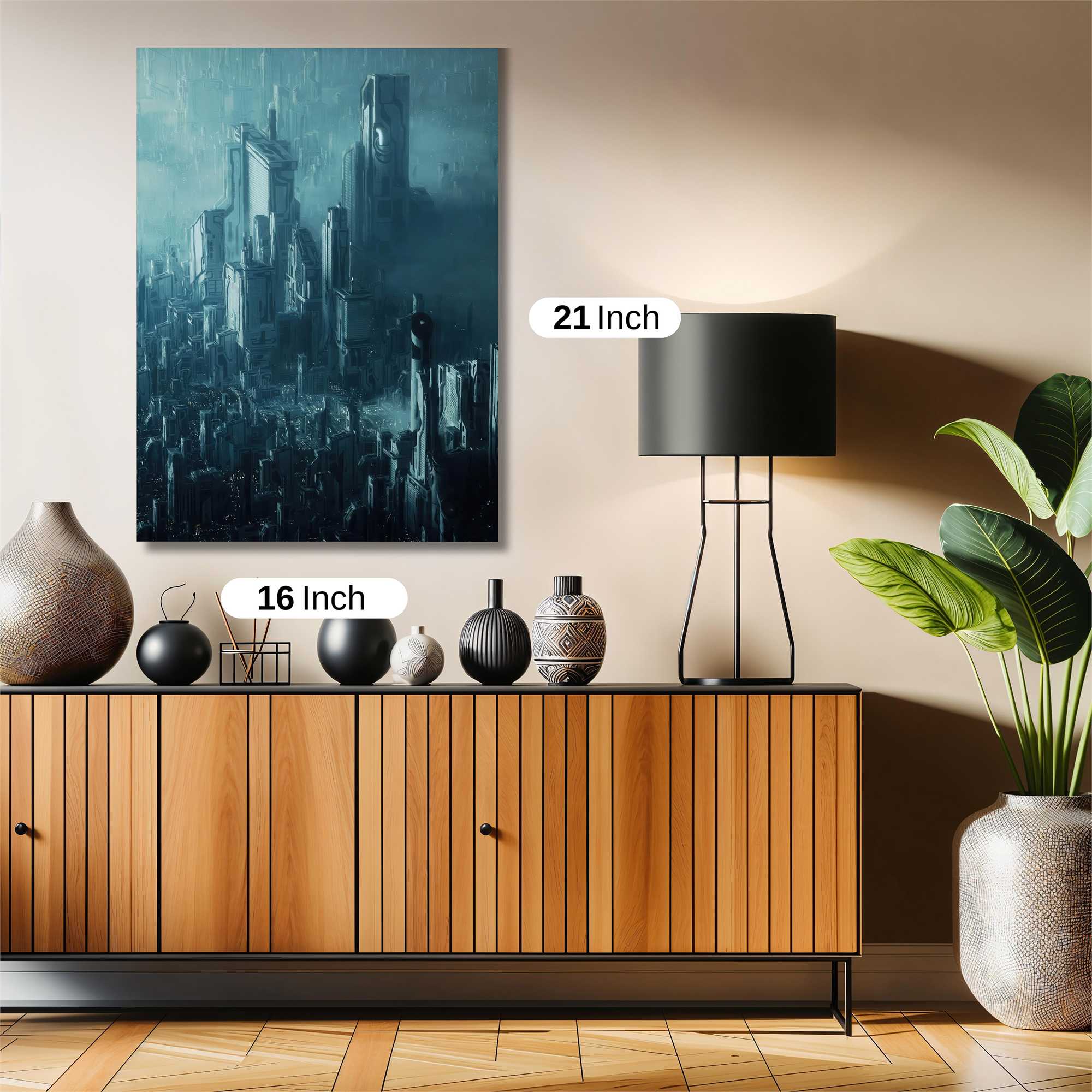 Futuristic Abyss Safe Wall Magnetic / M