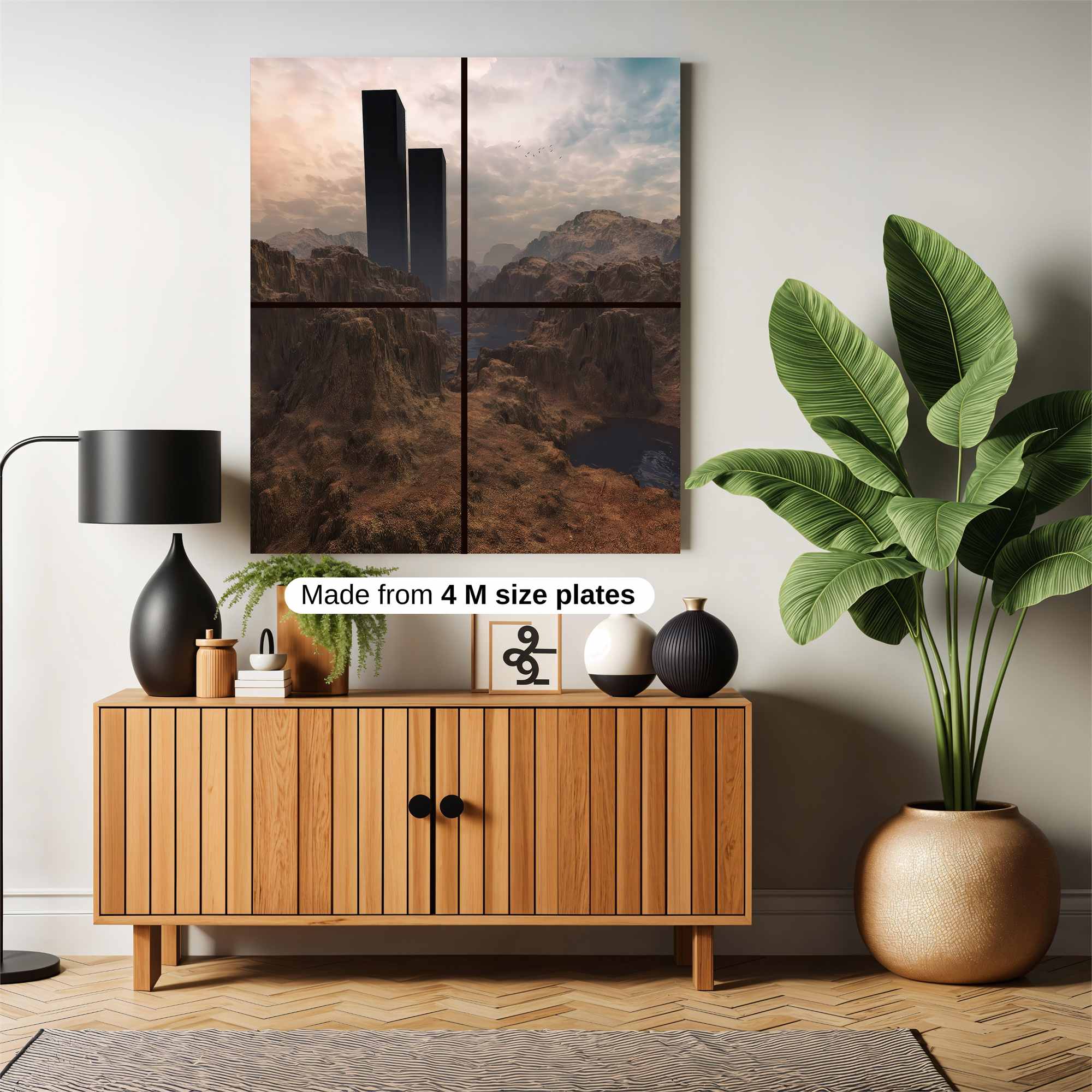 Obsidian Tranquility Safe Wall Magnetic / M