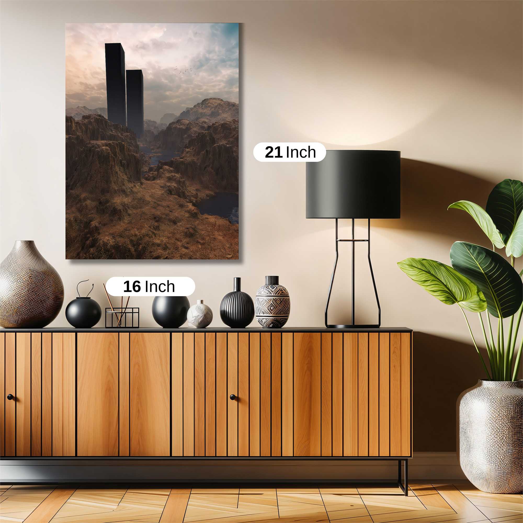 Obsidian Tranquility Safe Wall Magnetic / M