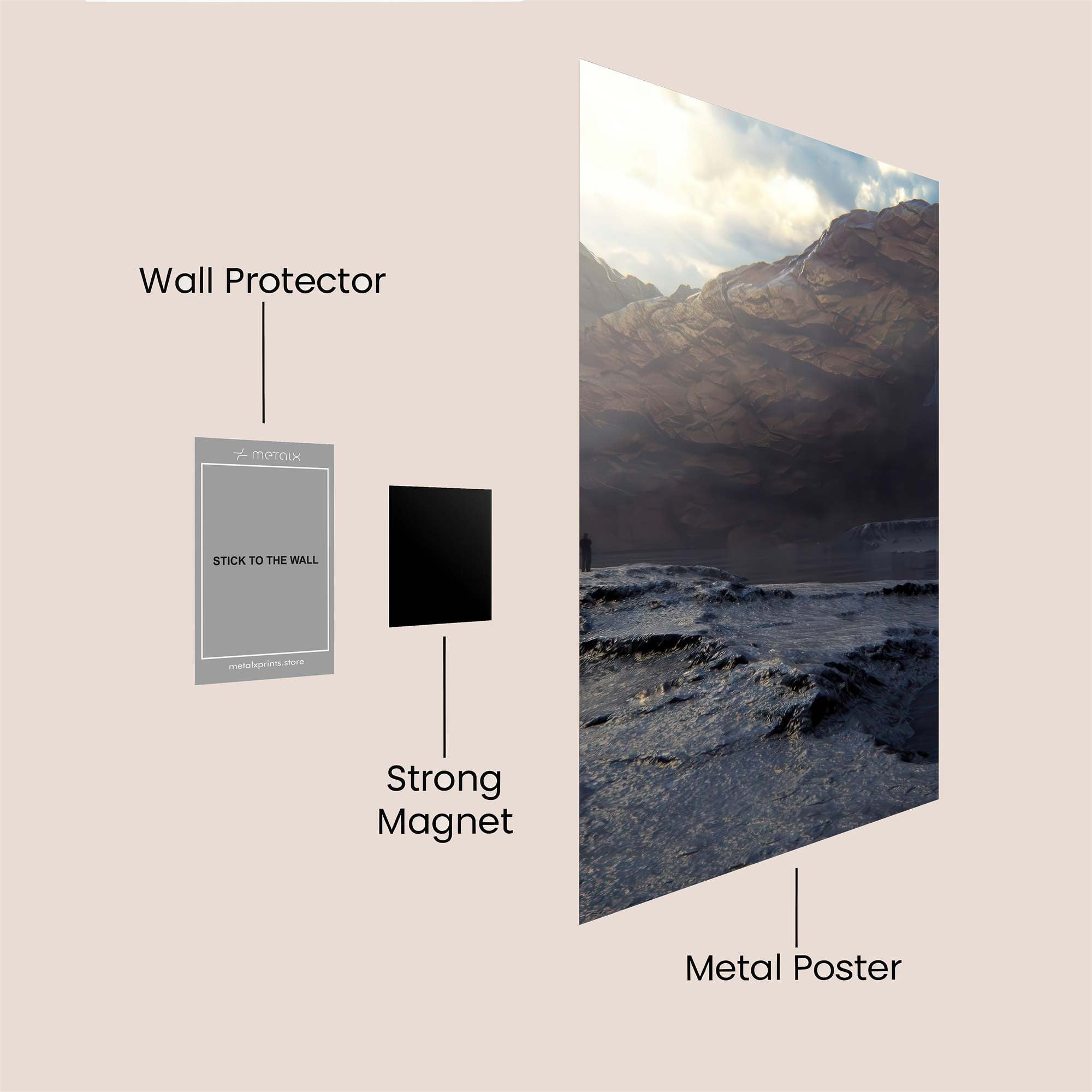 Isolation Majesty Safe Wall Magnetic / M