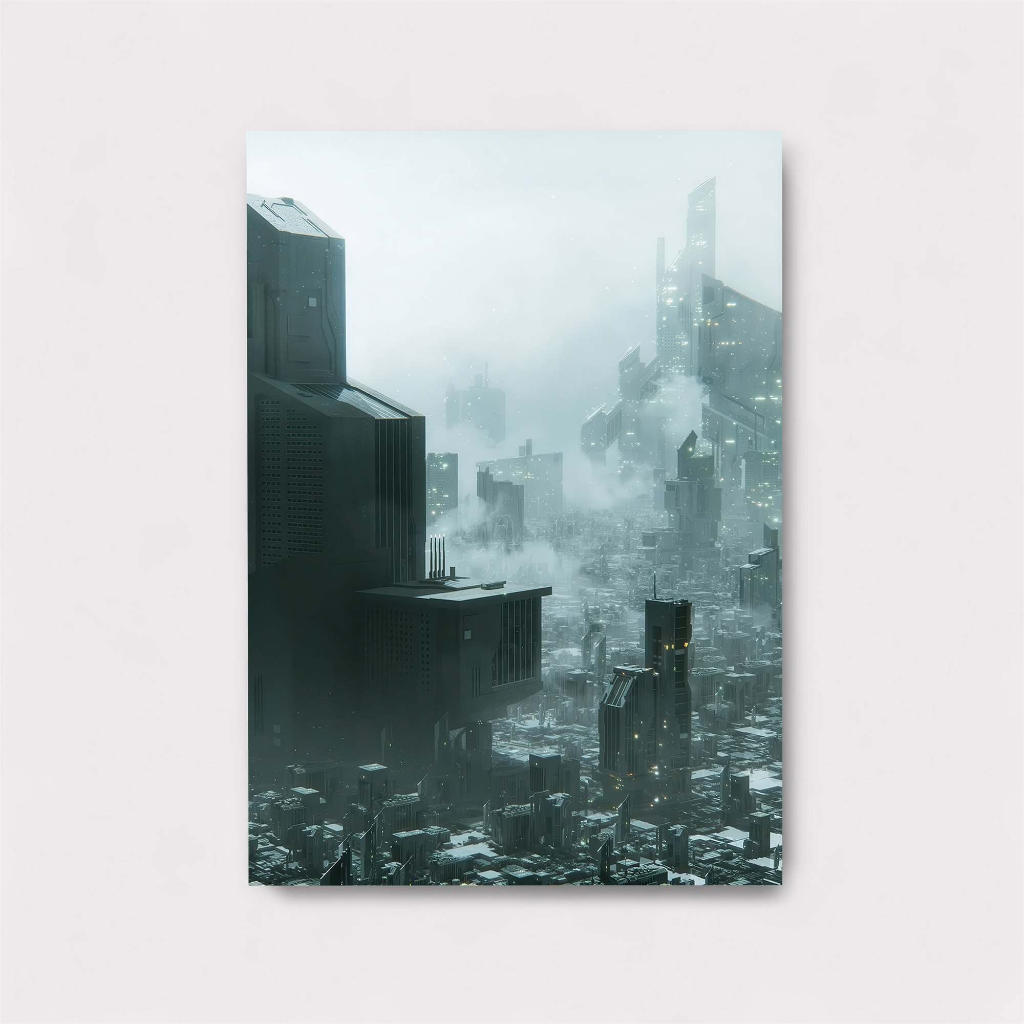 Futuristic Desolation Safe Wall Magnetic / M