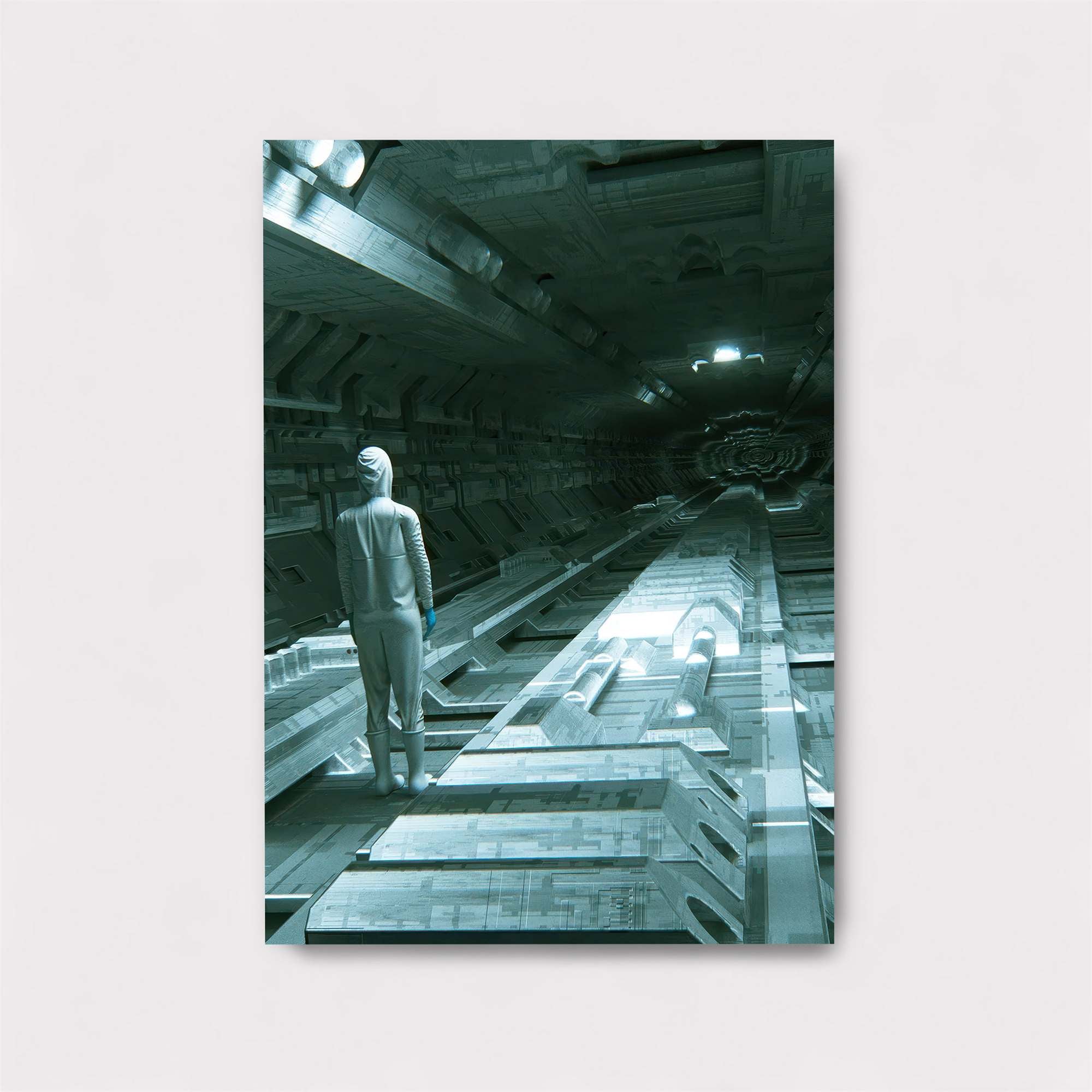 Futuristic Enigma Safe Wall Magnetic / M