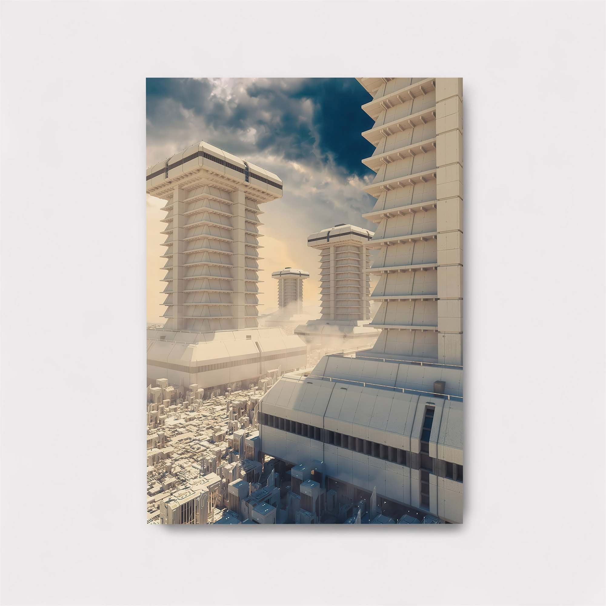 Futuristic Serenity Safe Wall Magnetic / M