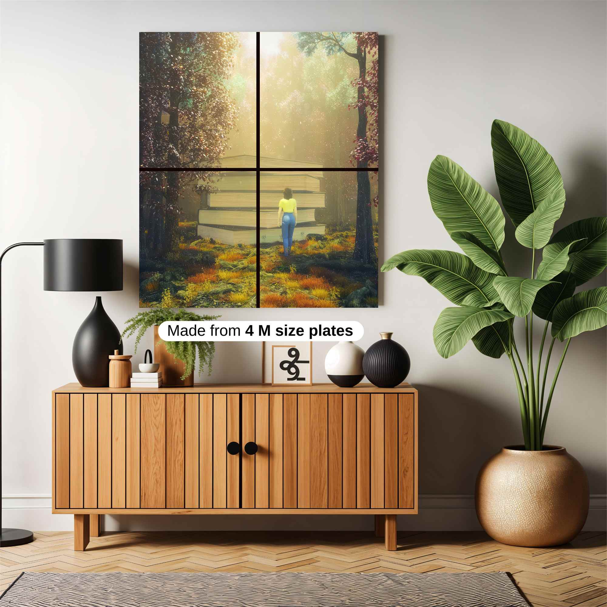 Bookish Journey Safe Wall Magnetic / M