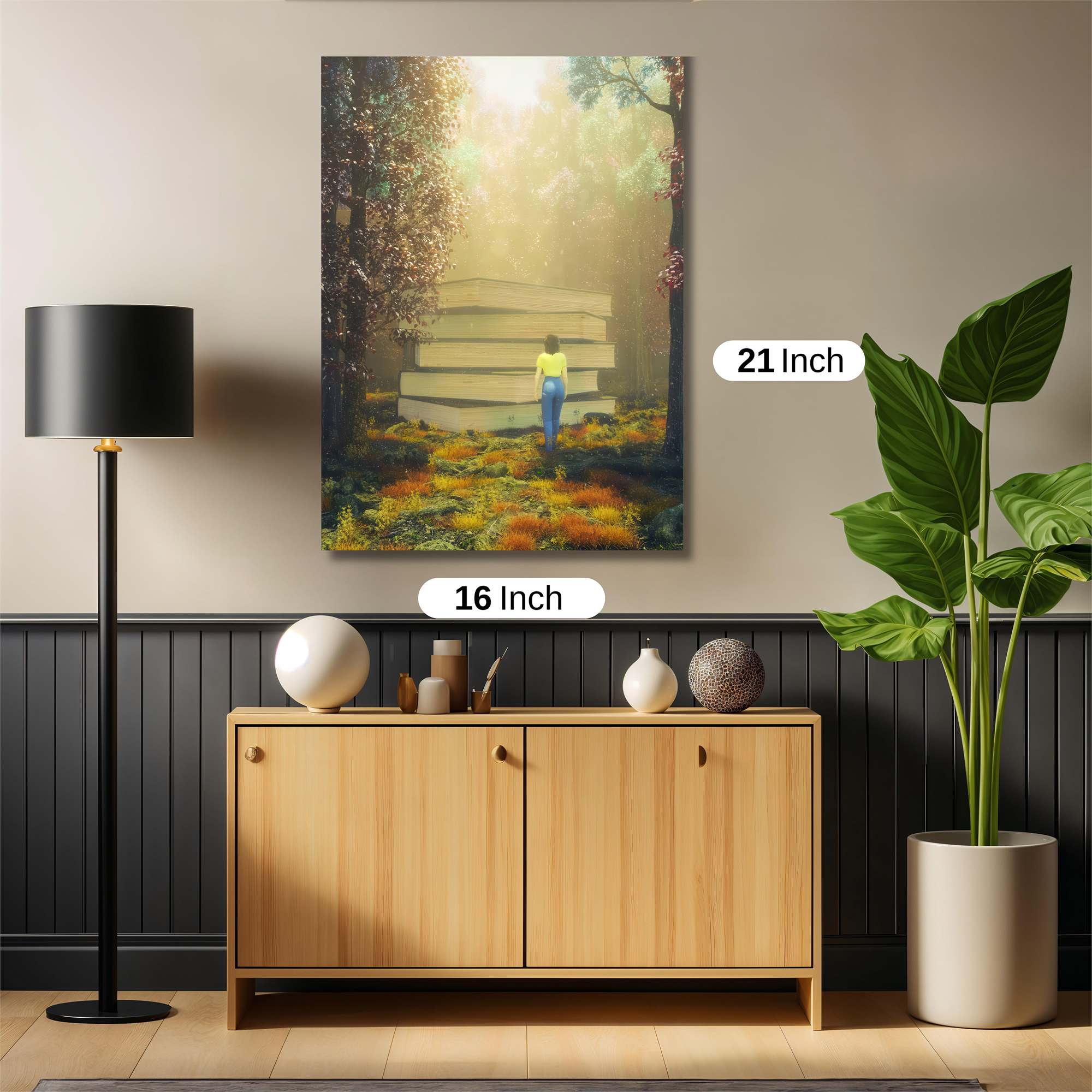 Bookish Journey Safe Wall Magnetic / M