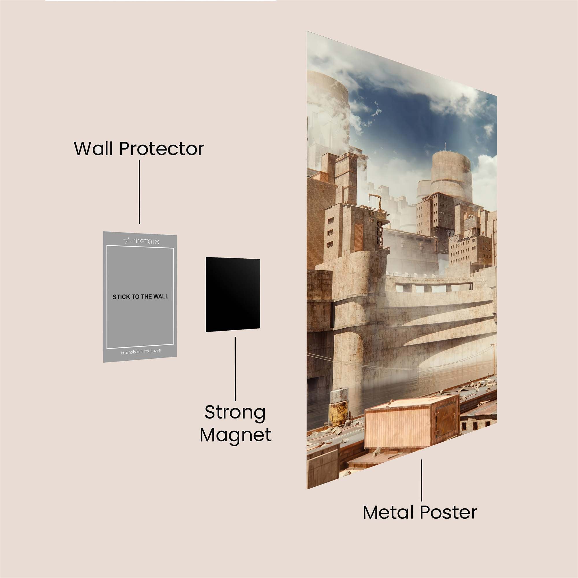 Urban Majesty Safe Wall Magnetic / M