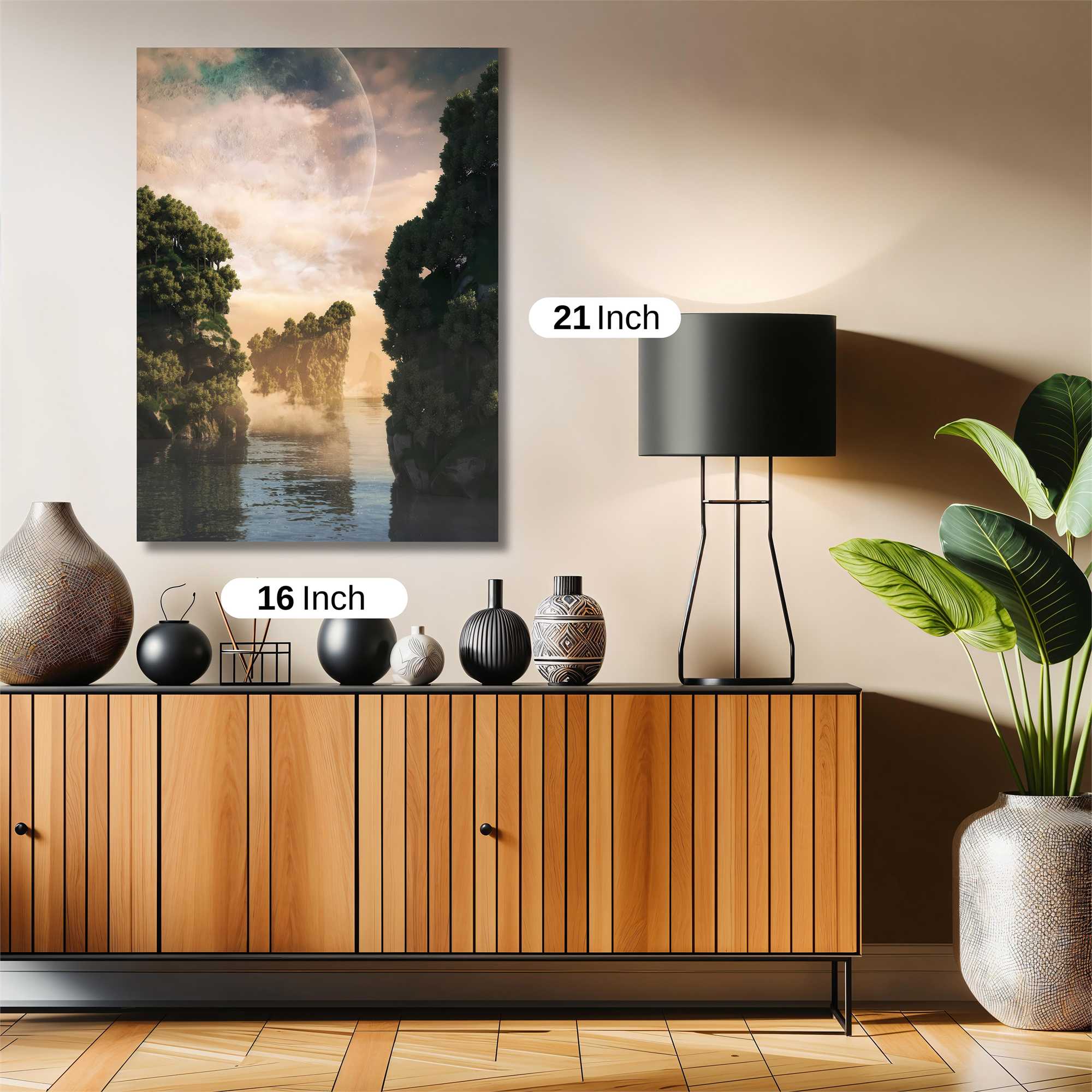 Lunar Serenity Safe Wall Magnetic / M