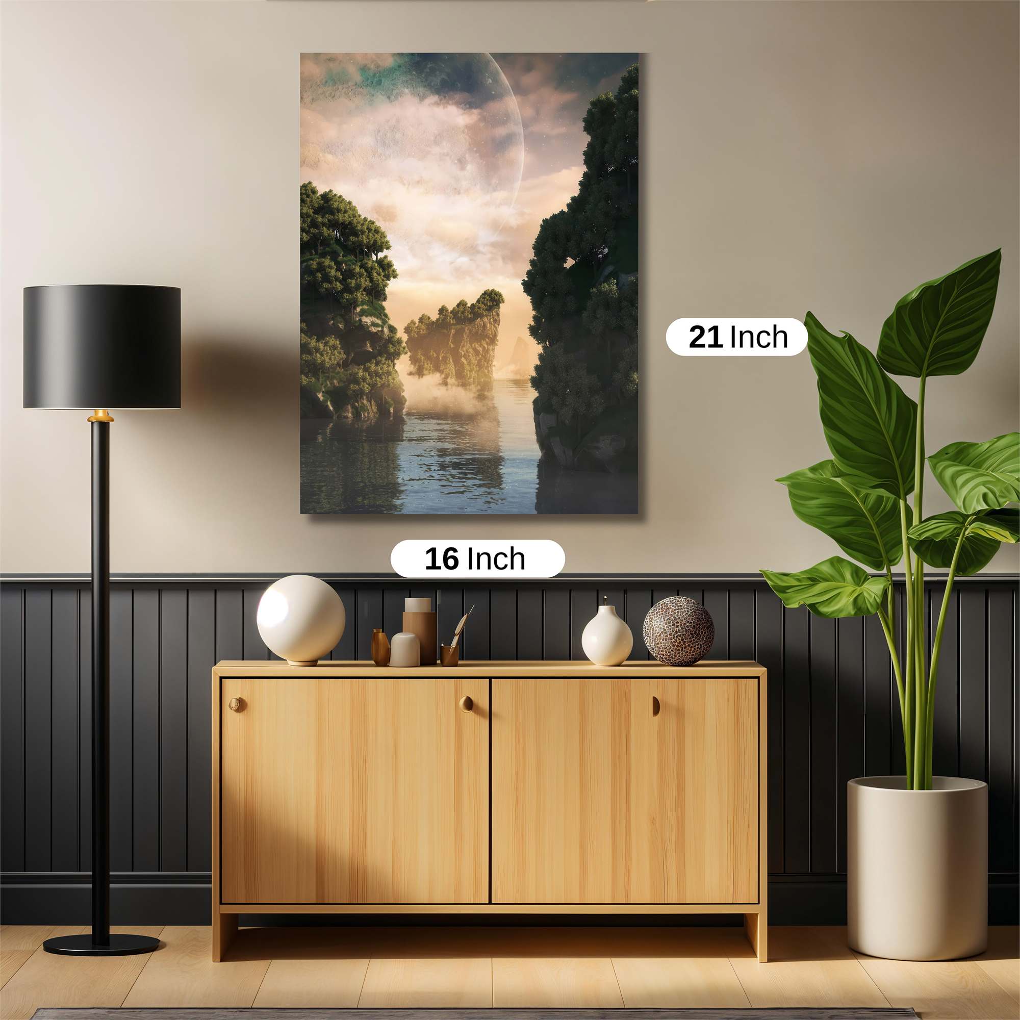 Lunar Serenity Safe Wall Magnetic / M